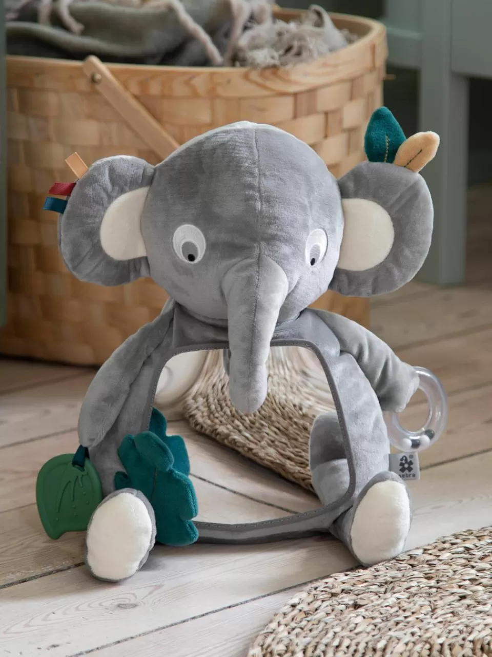 Sebra Activiteit speeltje Finley the Elephant | Speelgoed & Knuffels | Speelgoed & Knuffels