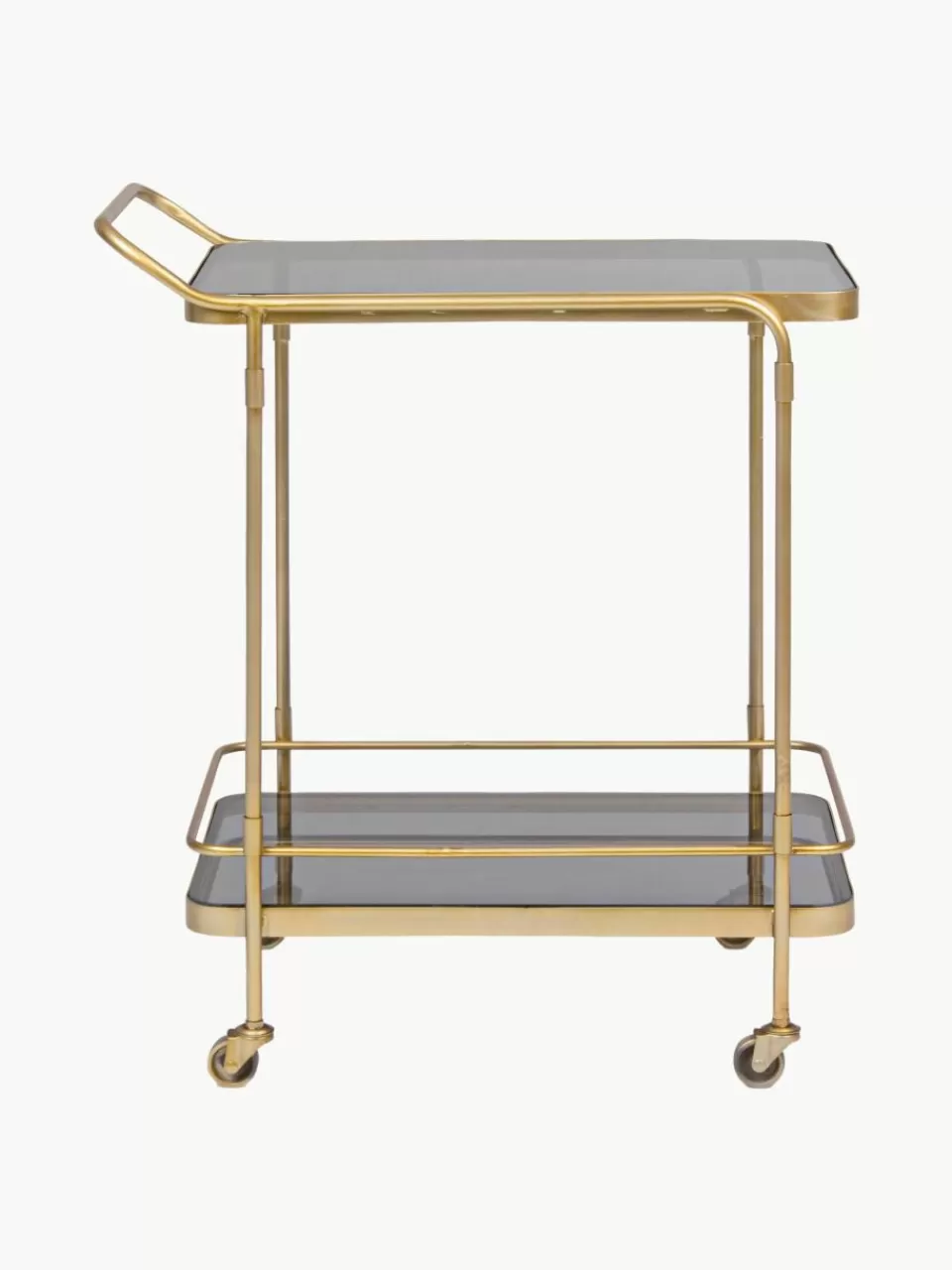 Bizzotto Bar cart Orabel met glazen tafelbladen | Serveerwagens