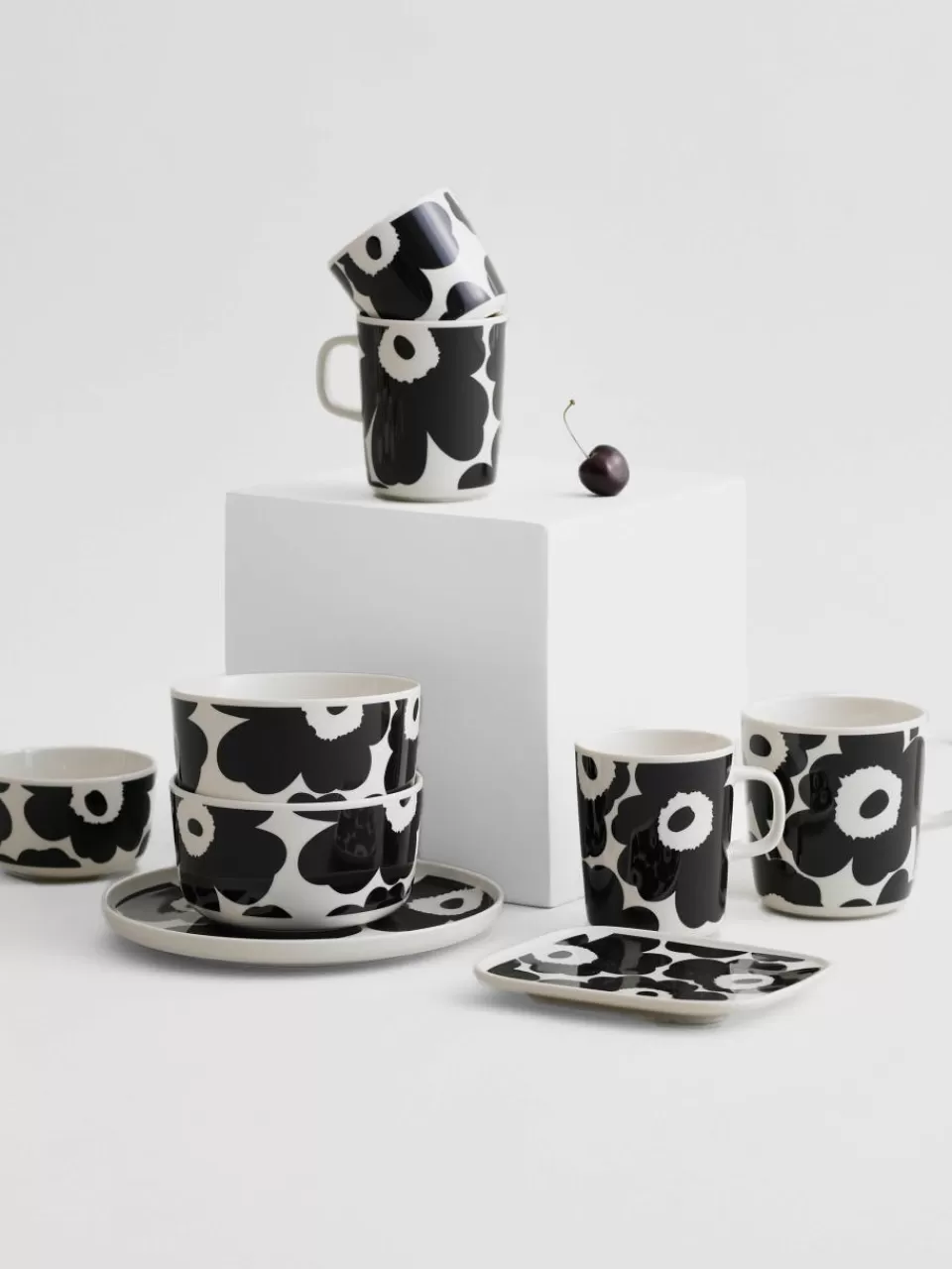 Marimekko Beker Unikko, 2 stuks | Servies | Koffiekopjes