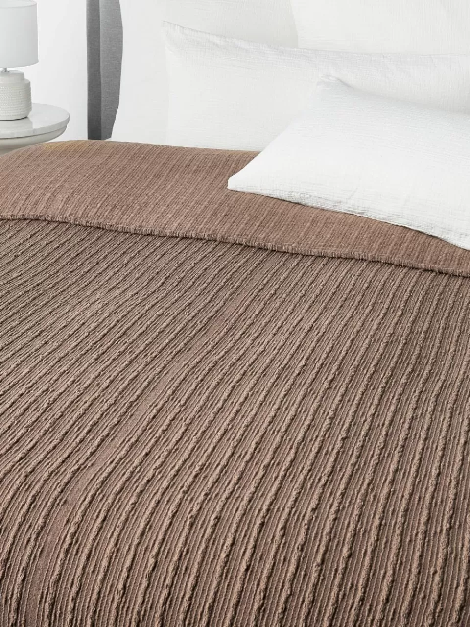 Westwing Collection Bouclé bedsprei Thomassin | Bedspreien