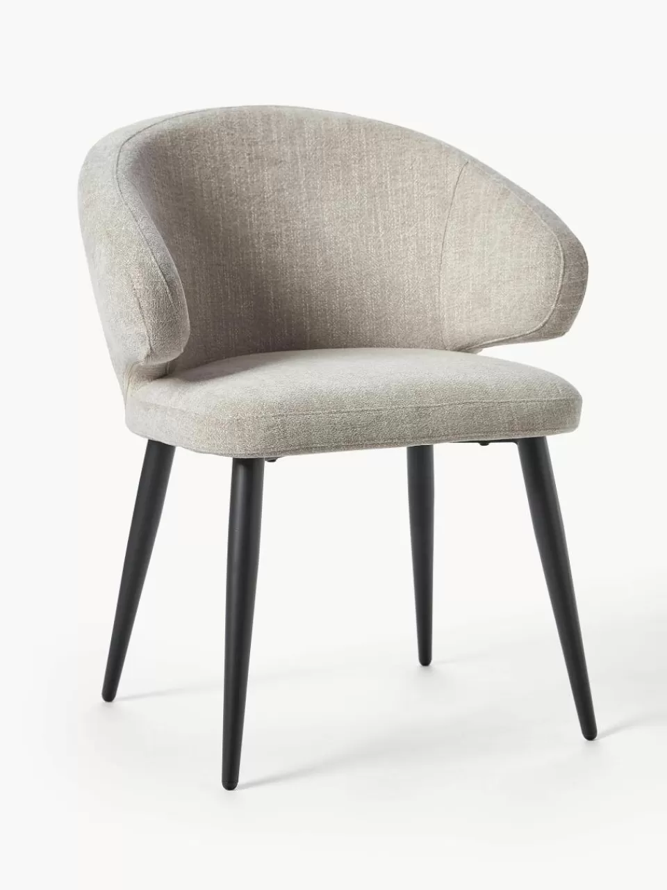 Westwing Collection Bouclé fauteuil Celia | Stoelen | Gestoffeerde Stoelen