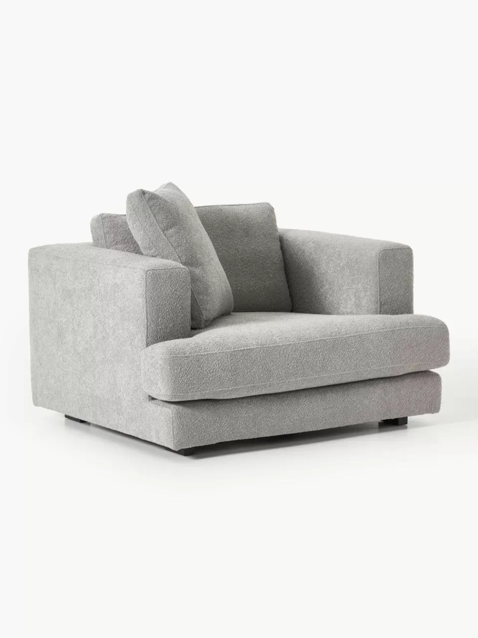 Westwing Collection Bouclé fauteuil Tribeca | Fauteuils | Bank Fauteuils