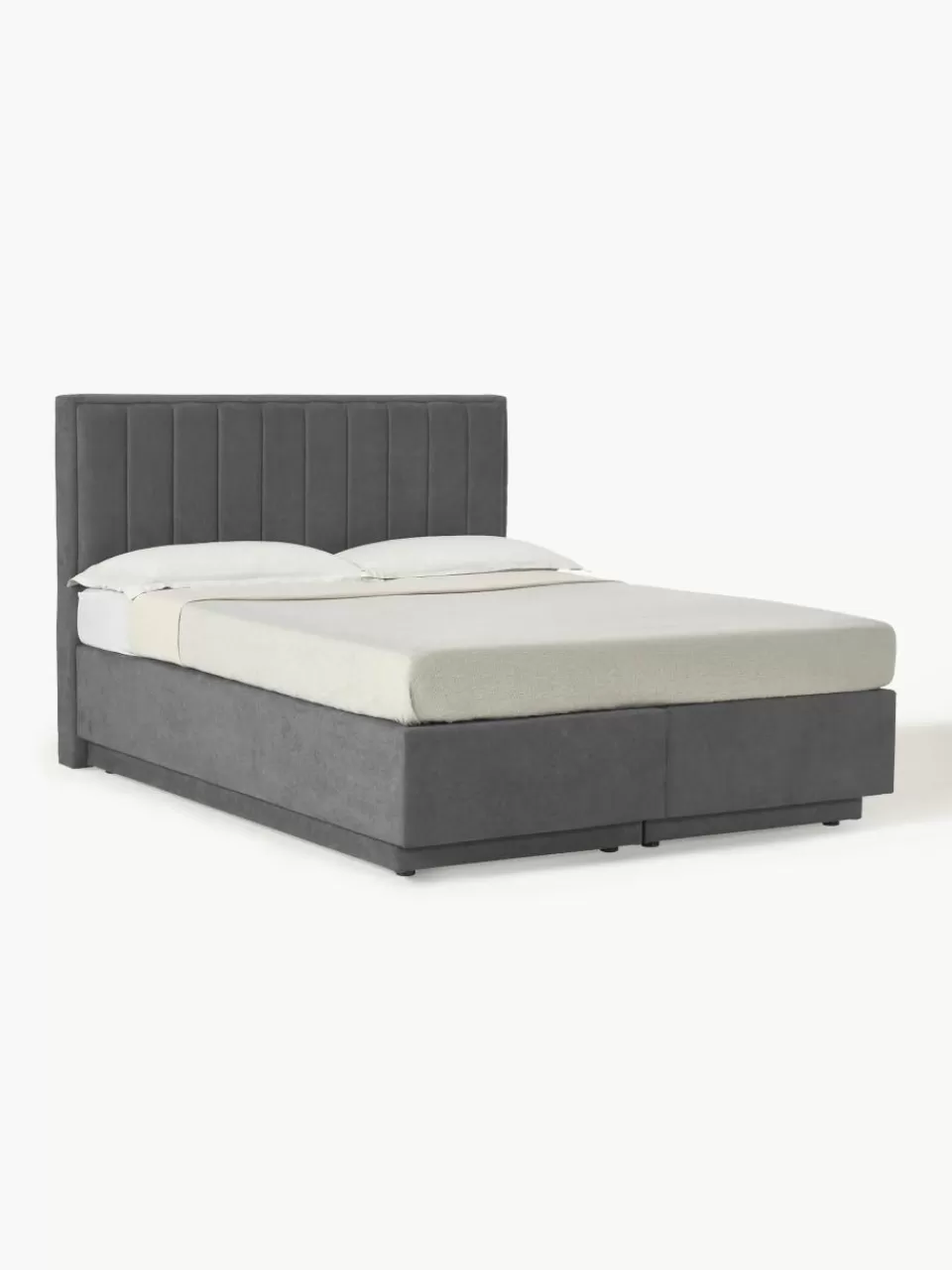 Westwing Collection Boxspringbed Livia met opbergruimte | Bedden | Boxsprings