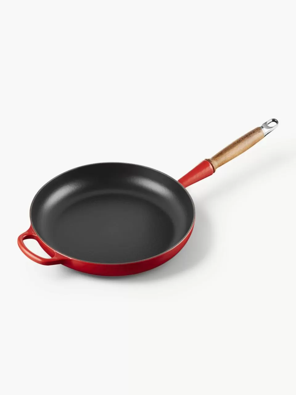 LE CREUSET Braadpan Signature Collection uit gietijzer met houten handvat | Koekenpannen | Koekenpannen