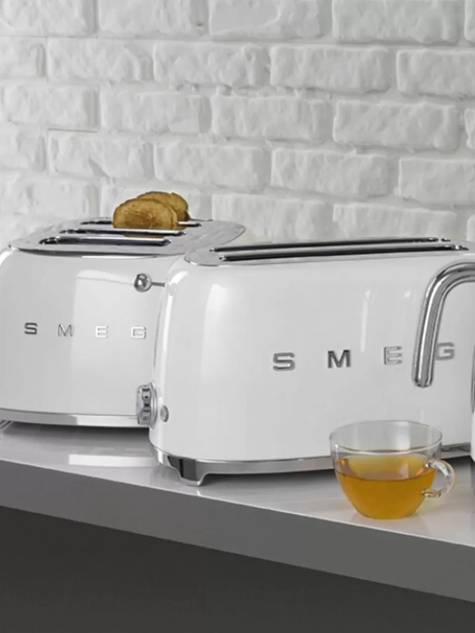 Smeg Broodrooster 50's Style met lange sleuf | Broodroosters