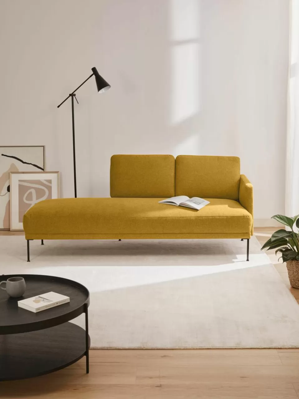 Westwing Collection Chaise longue Fluente | Banken | Daybeds & Chaises Longues