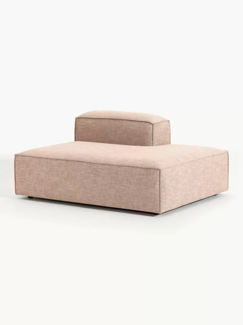 Westwing Collection Chaise longue module Lennon van linnenmix | Banken | Modulaire Banken