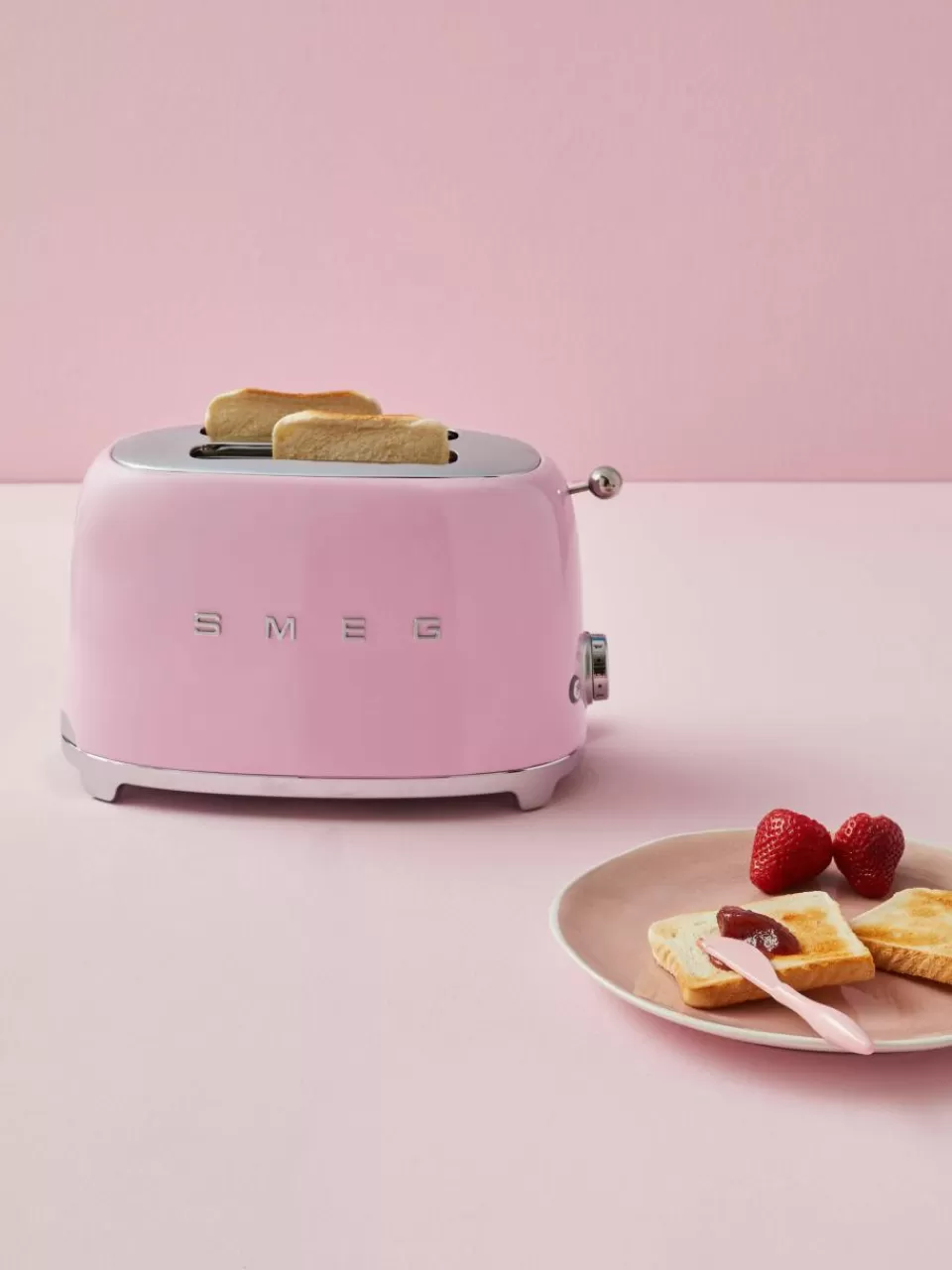 Smeg Compacte broodrooster 50's Style | Broodroosters