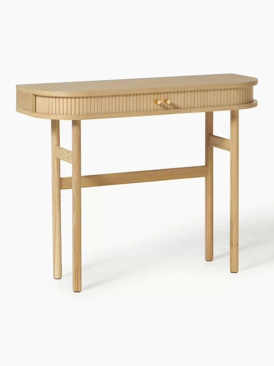 Westwing Collection Console Calary met geribde voorzijde | Wandtafels | Wandtafels