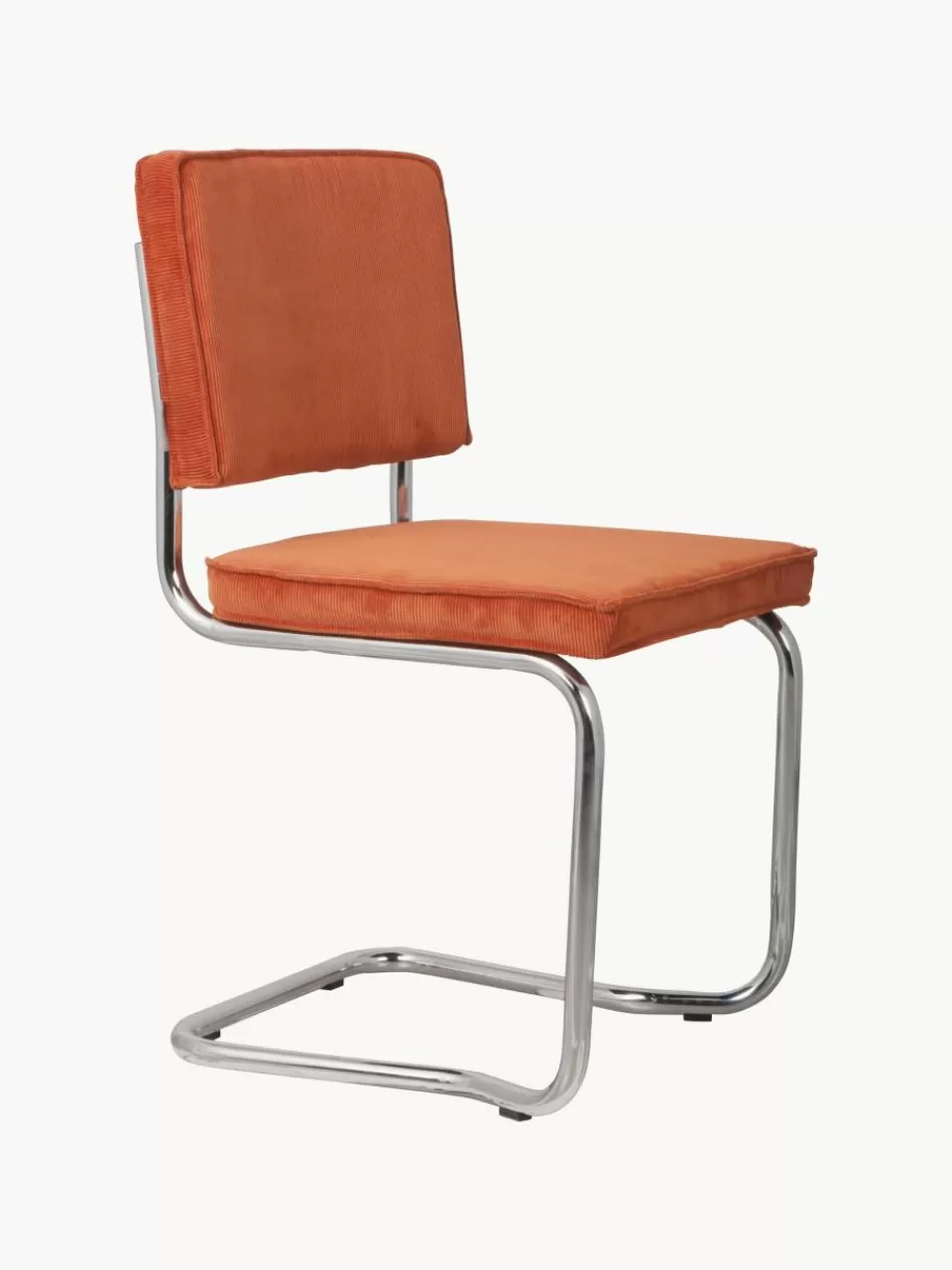 Zuiver Corduroy sledestoel Kink, 2 stuks | Stoelen