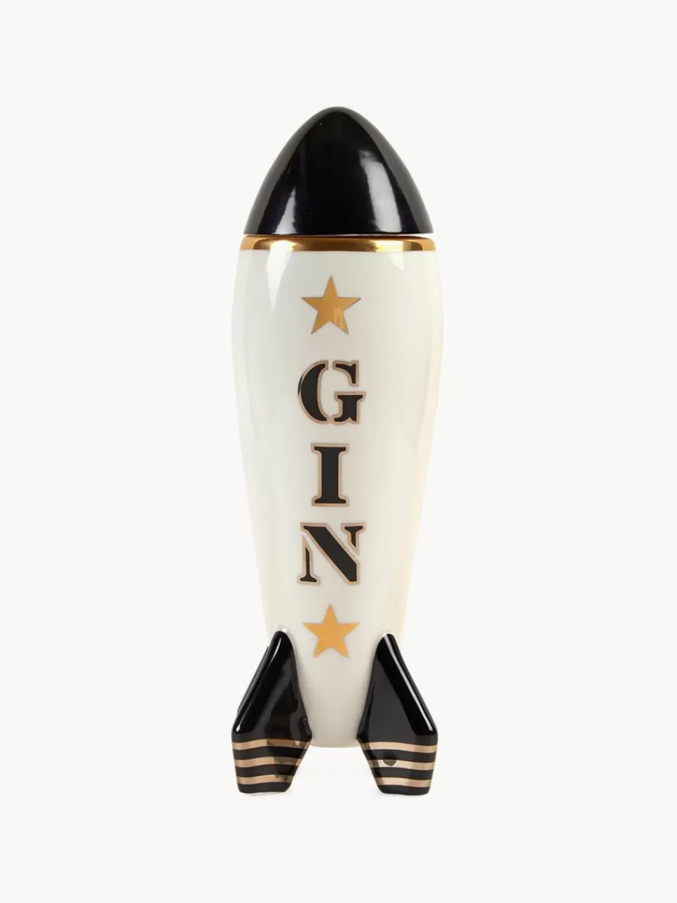 Jonathan Adler Decanter Rocket met goud, 670 ml | Decanteerkaraffen | Servies