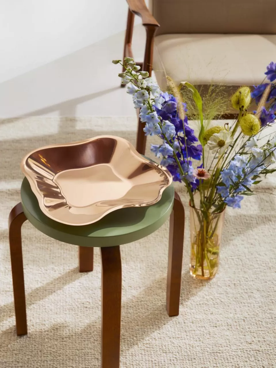 iittala Decoratieve schaal Alvar Aalto van edelstaal | Sierschalen | Decoratie