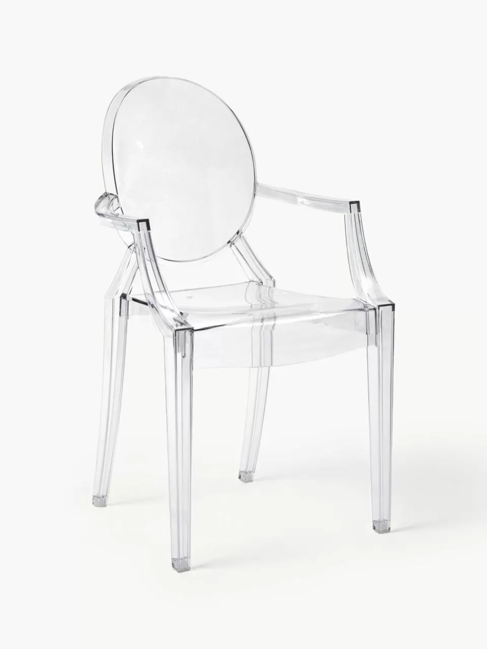 Kartell Design armstoel Louis Ghost | Stoelen