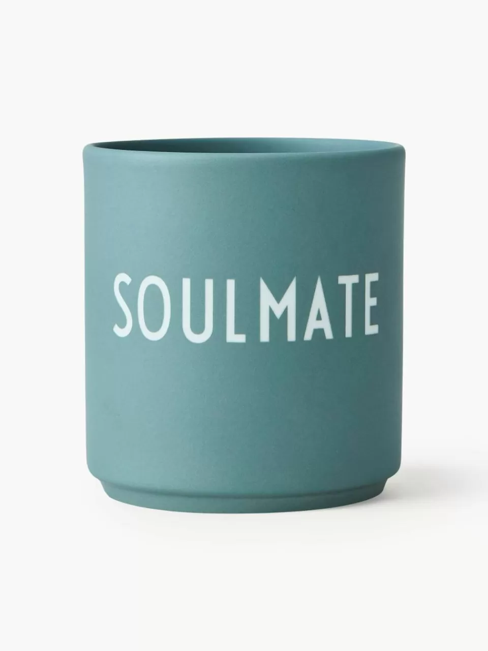 DESIGN LETTERS Design beker Favourite SOULMATE met opschrift | Koffiekopjes