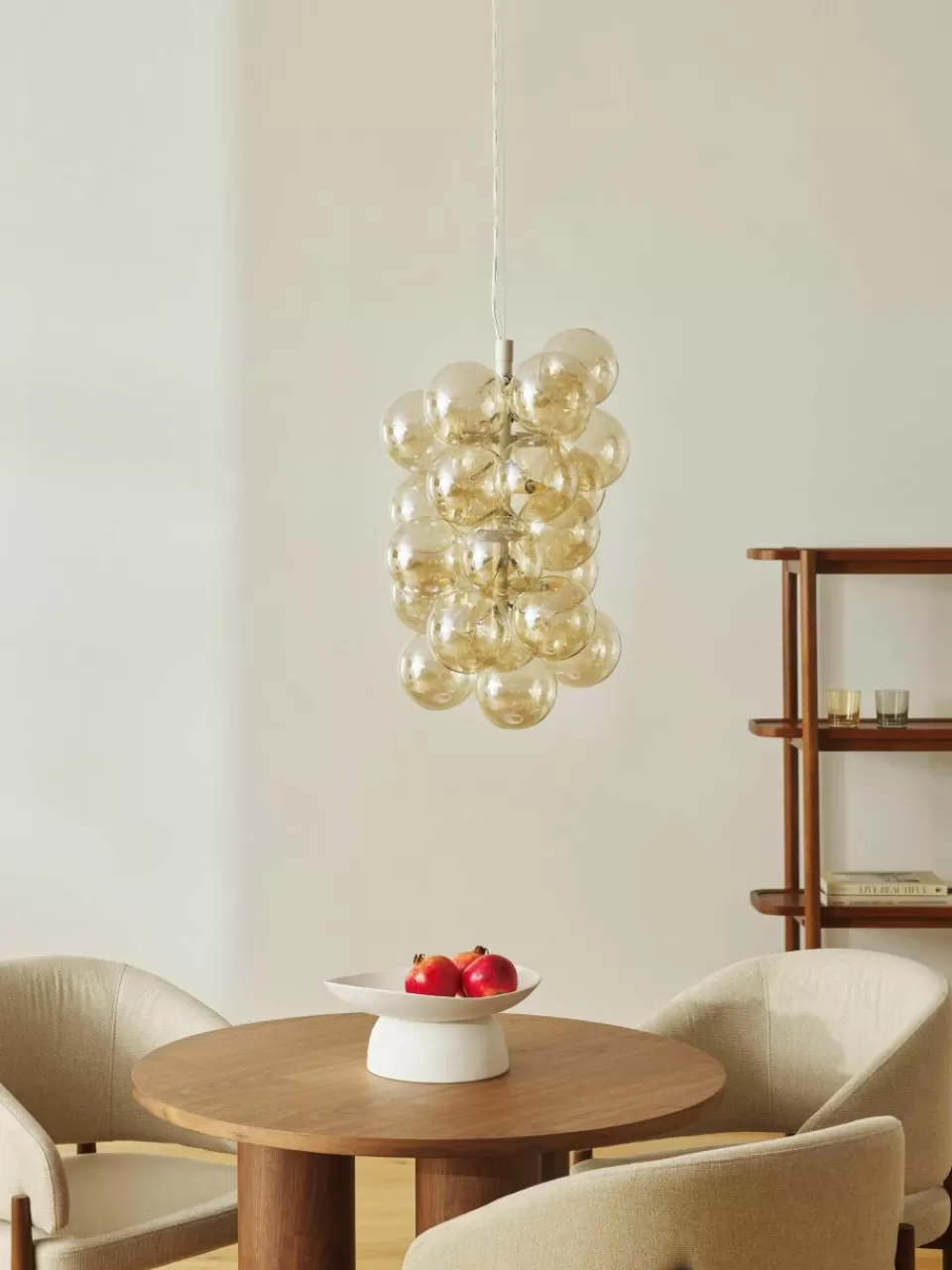 Westwing Collection Design hanglamp Bubbles van glas | Hanglampen | Hanglampen