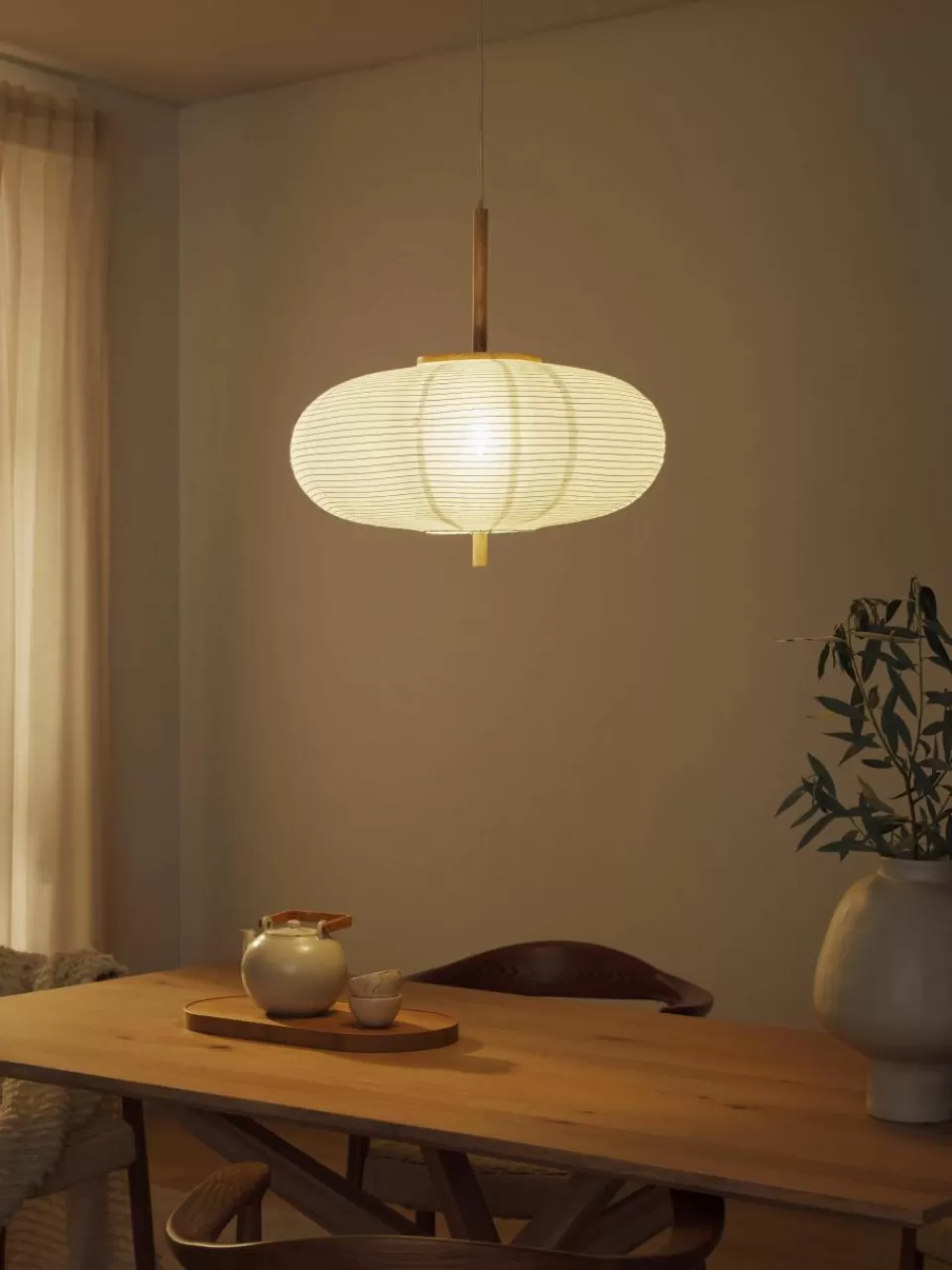 Westwing Collection Design hanglamp Misaki van rijstpapier | Hanglampen | Hanglampen