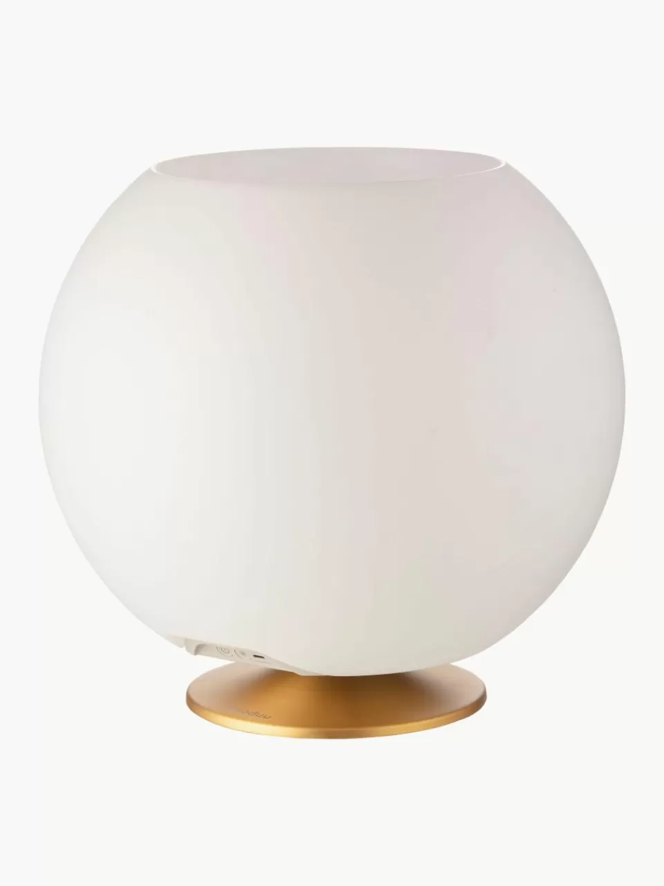 Westwing Dimbare LED tafellamp Sphere met Bluetooth-luidspreker en flessenkoeler | Bureaulampen | Tafellampen