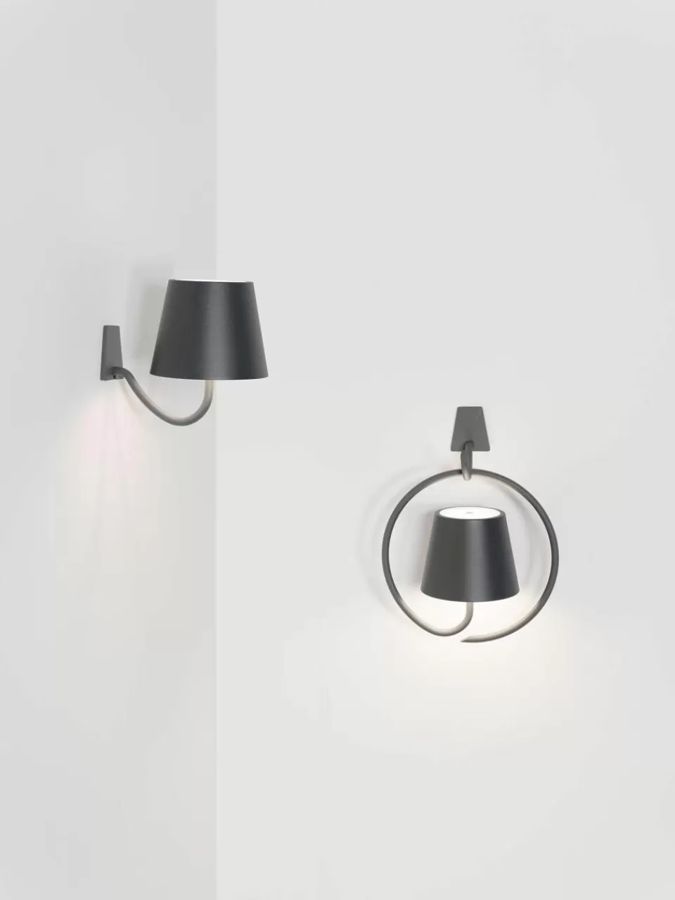 zafferano Dimbare LED wandlamp Poldina | Wandlampen