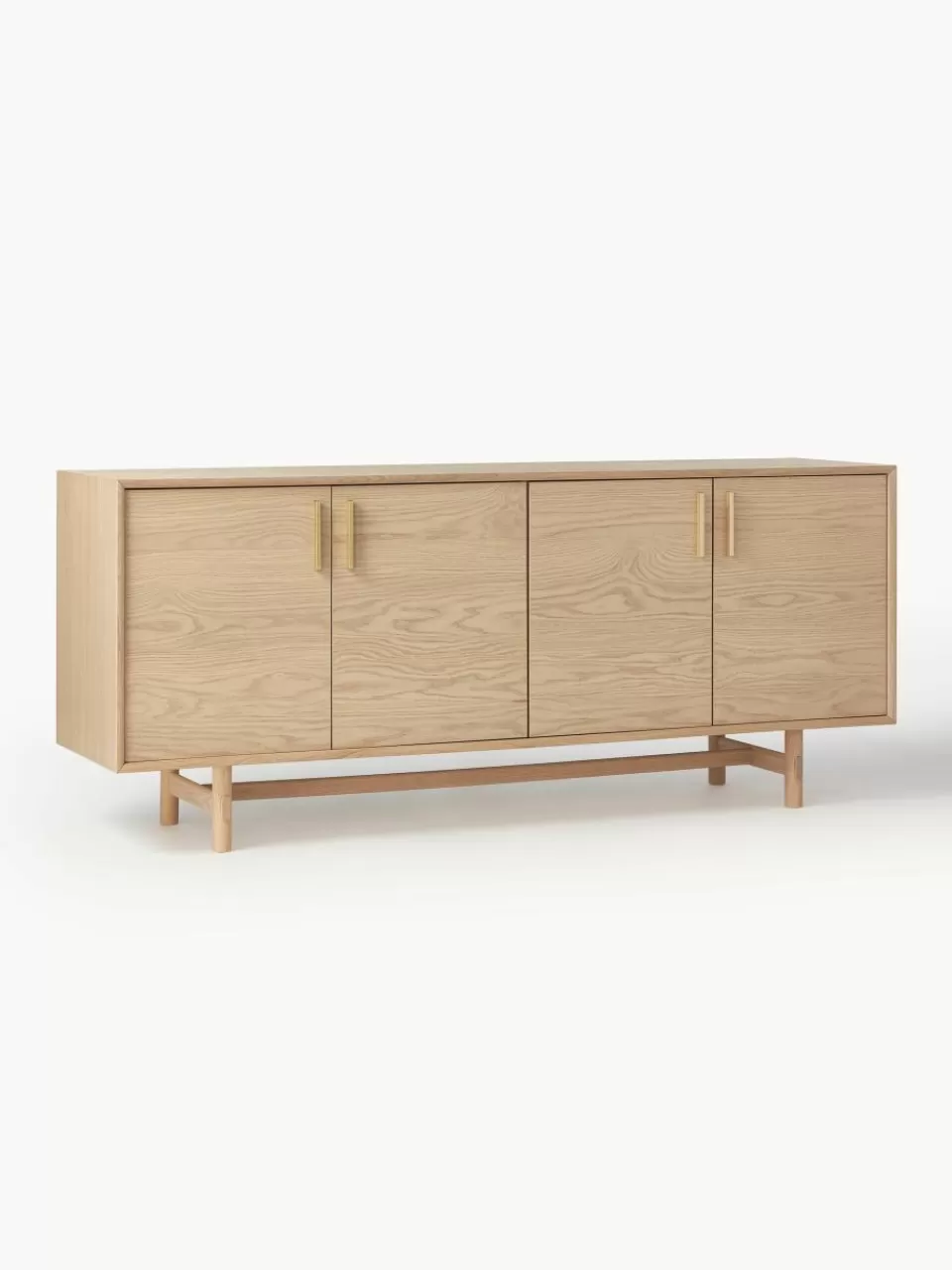 Westwing Collection Dressoir Diana van eikenhout | Dressoirs