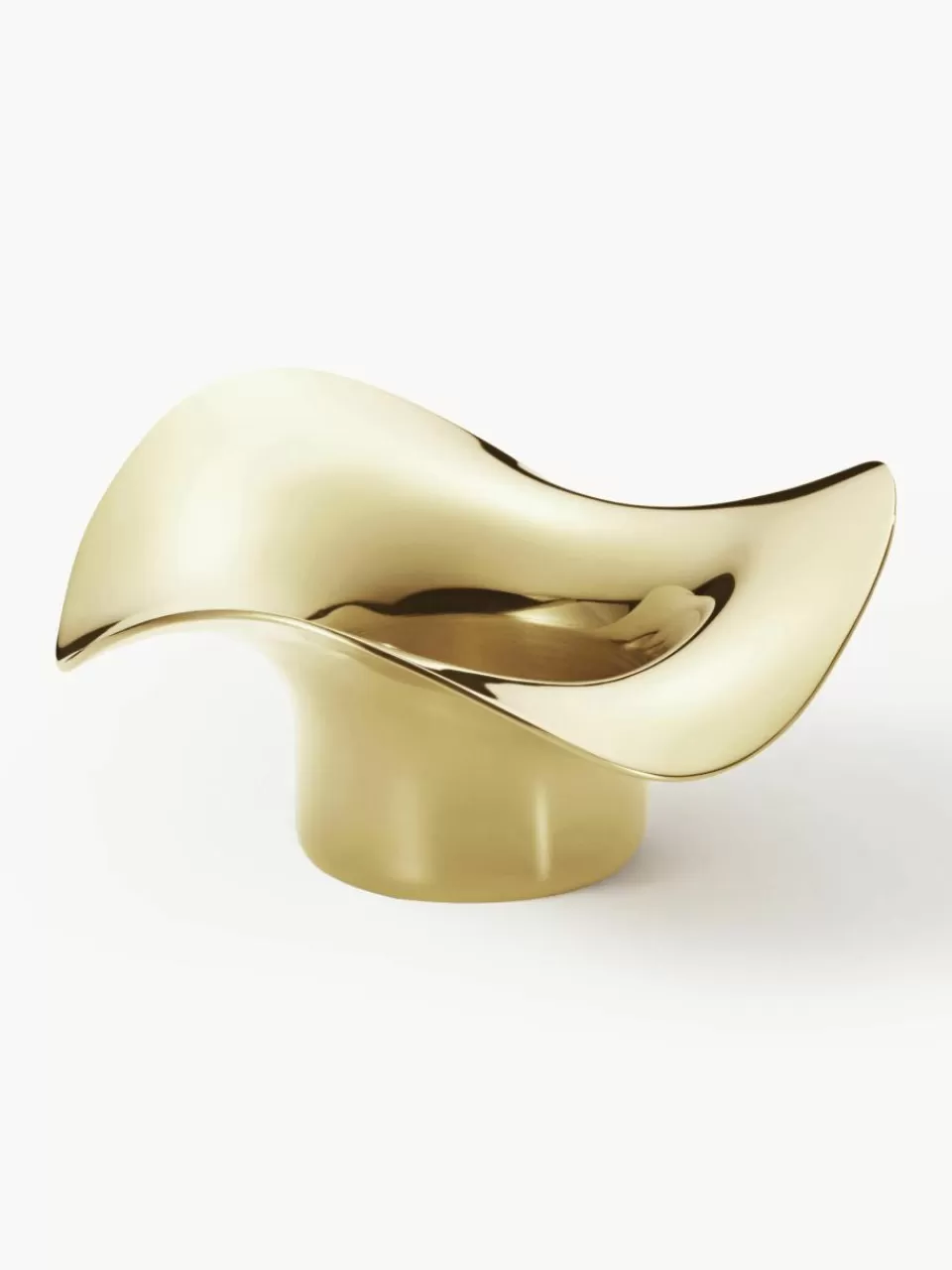 GEORG JENSEN Edelstalen waxinelichthouders Cobra in organische vorm, 2 stuks | Kaarsen & Kaarsenhouders | Waxinelichthouders