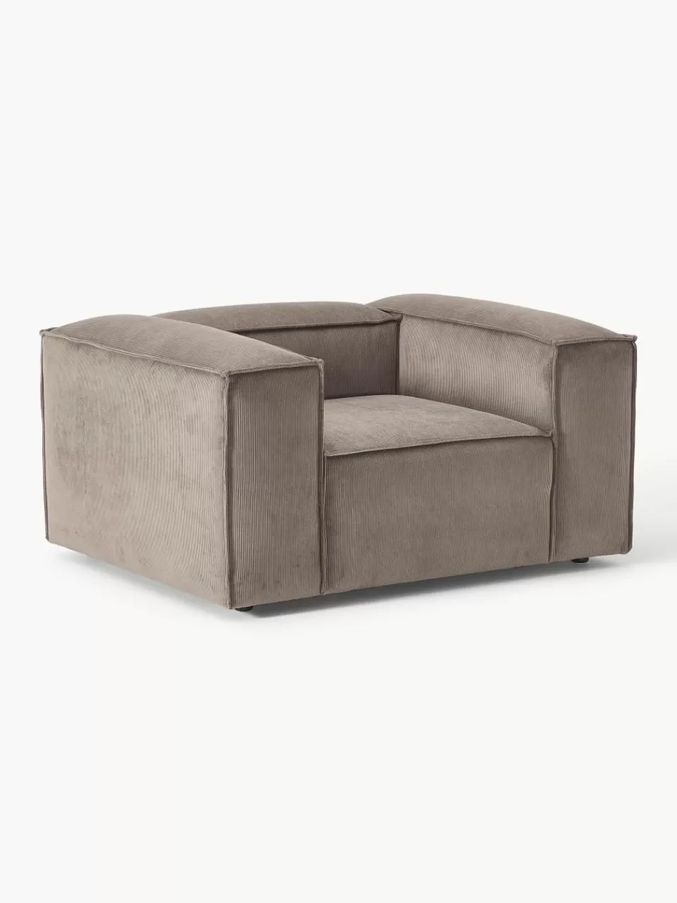 Westwing Collection Fauteuil Lennon van corduroy | Fauteuils | Bank Fauteuils