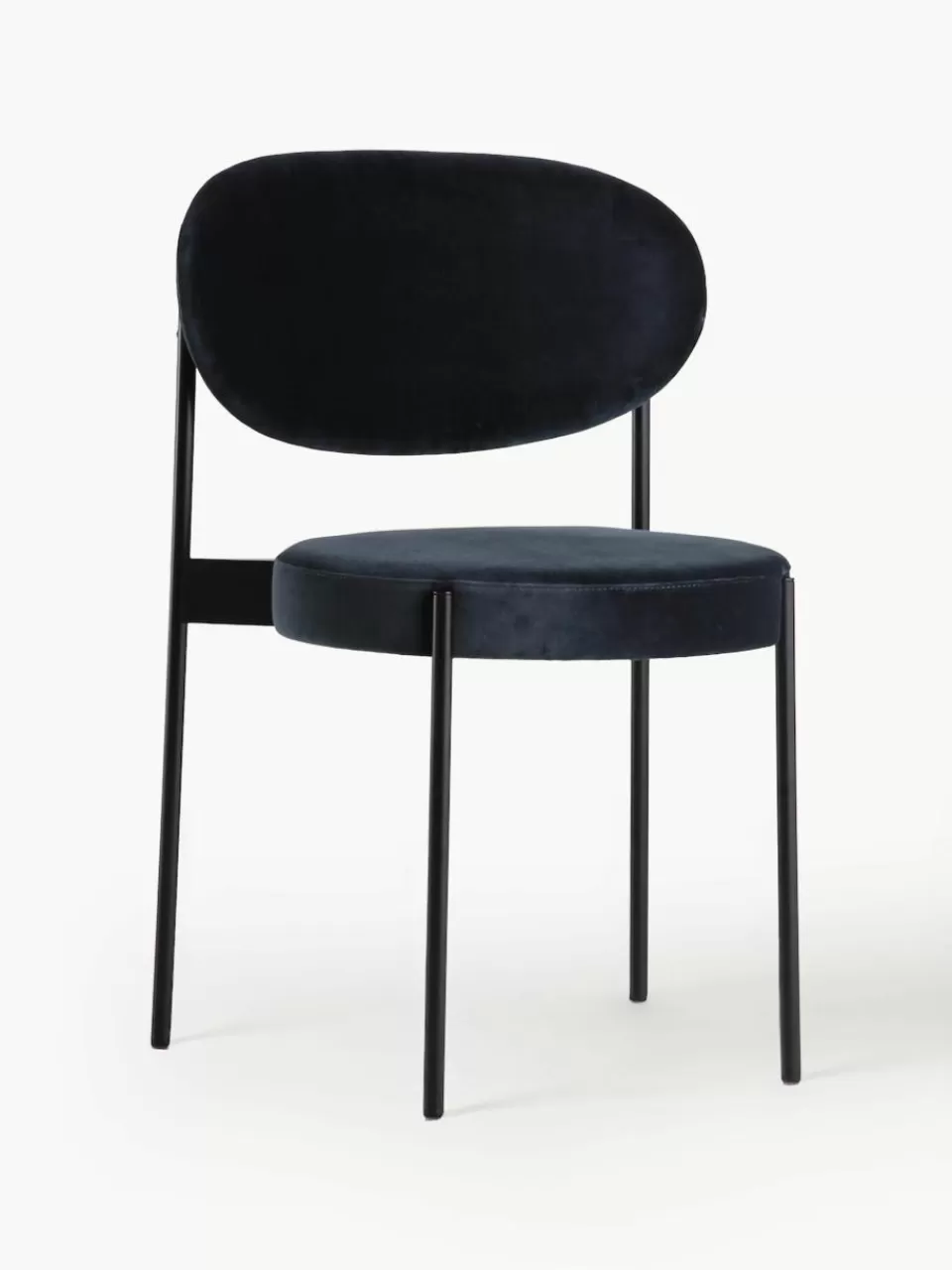 Verpan Fluwelen stoel Series 430, design Verner Panton | Stoelen