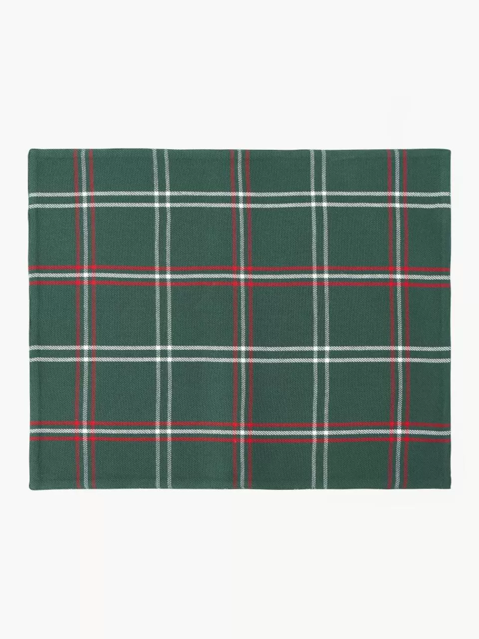 Westwing Collection Geruite placemats Aster, 2 stuks | Servies | Placemats