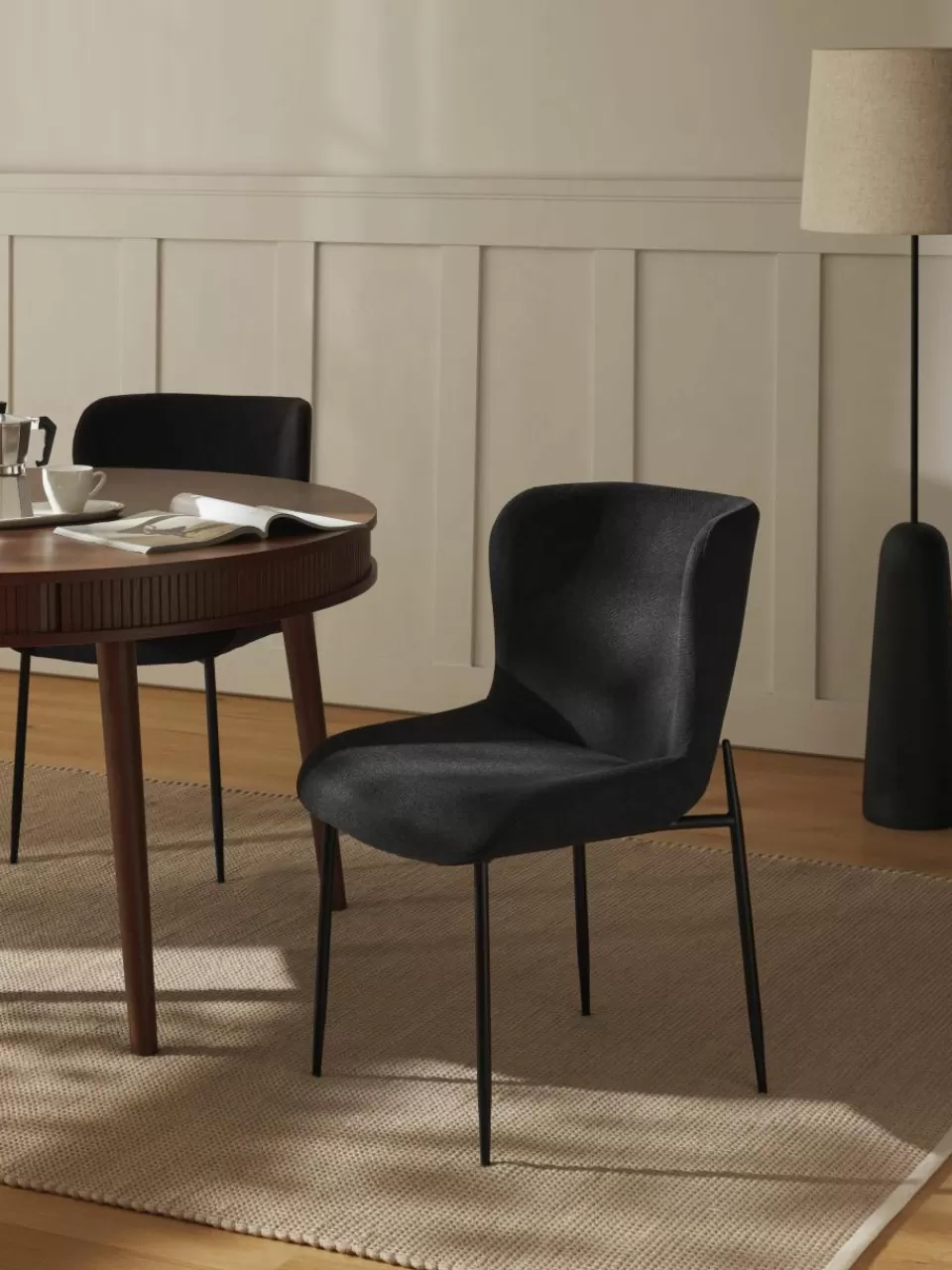 Westwing Collection Gestoffeerde stoel Tess | Stoelen | Gestoffeerde Stoelen