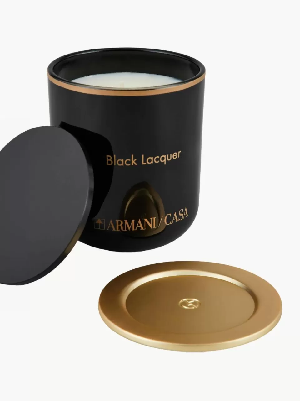 Armani Casa Geurkaars Pegaso Black Lacquer | Kaarsen & Kaarsenhouders | Geurkaarsen