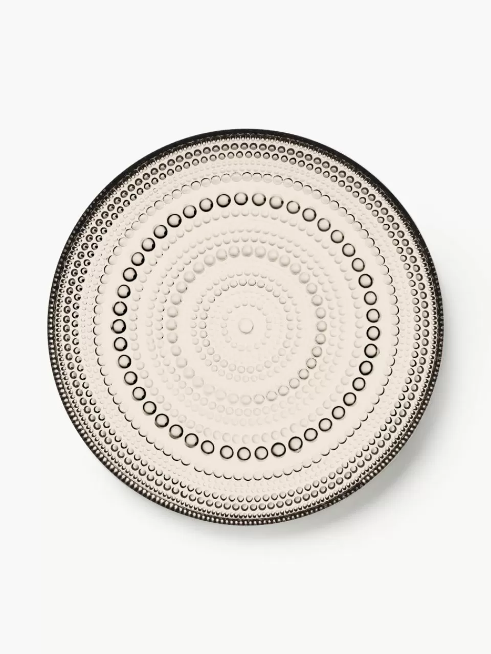 iittala Glazen ontbijtbord Kastehelmi | Ontbijt- & Dessertborden | Servies