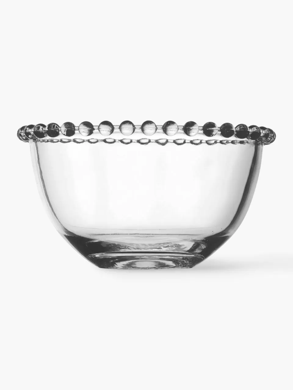 Cote Table Glazen schaal Perles met randdecoratie, 2 stuks | Servies | Kommen & Schalen