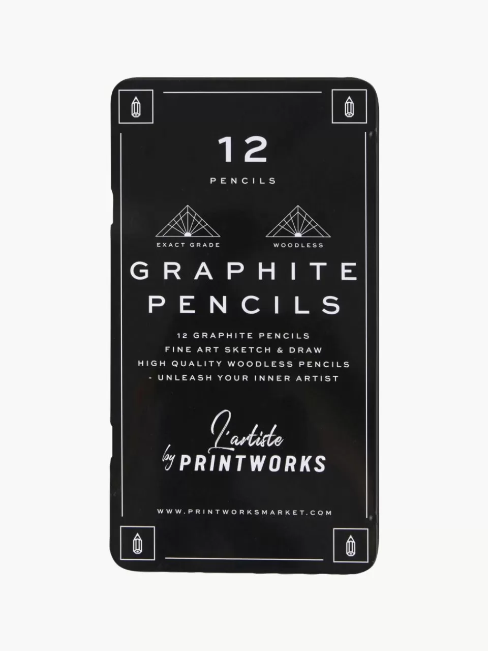 Printworks Grafietpotloden Graphite, 12-delig | Kantooraccessoires | Kantooraccessoires