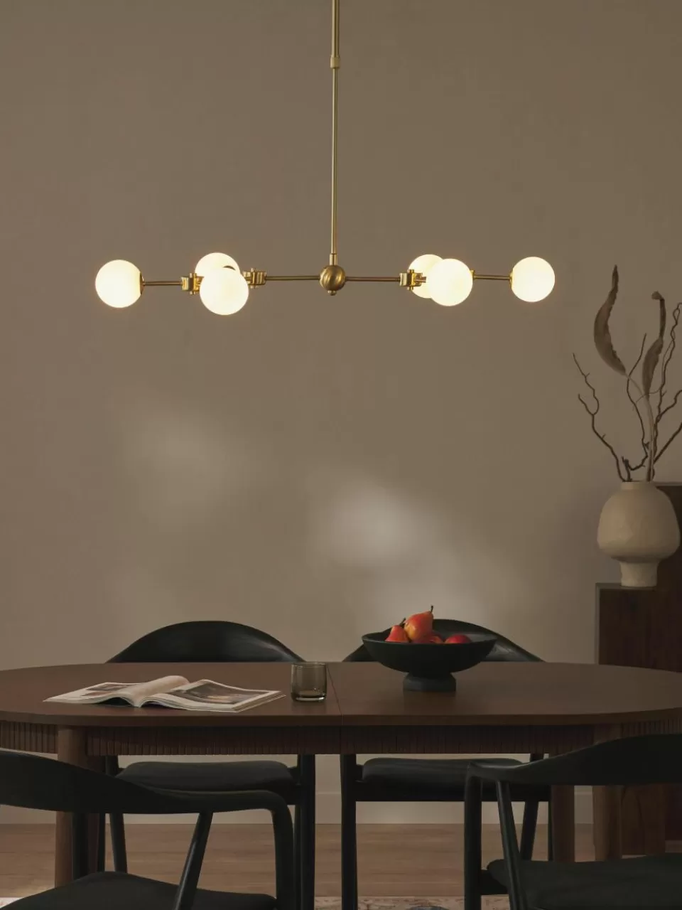 Westwing Collection Grote hanglamp Aurelia van opaalglas | Hanglampen | Hanglampen