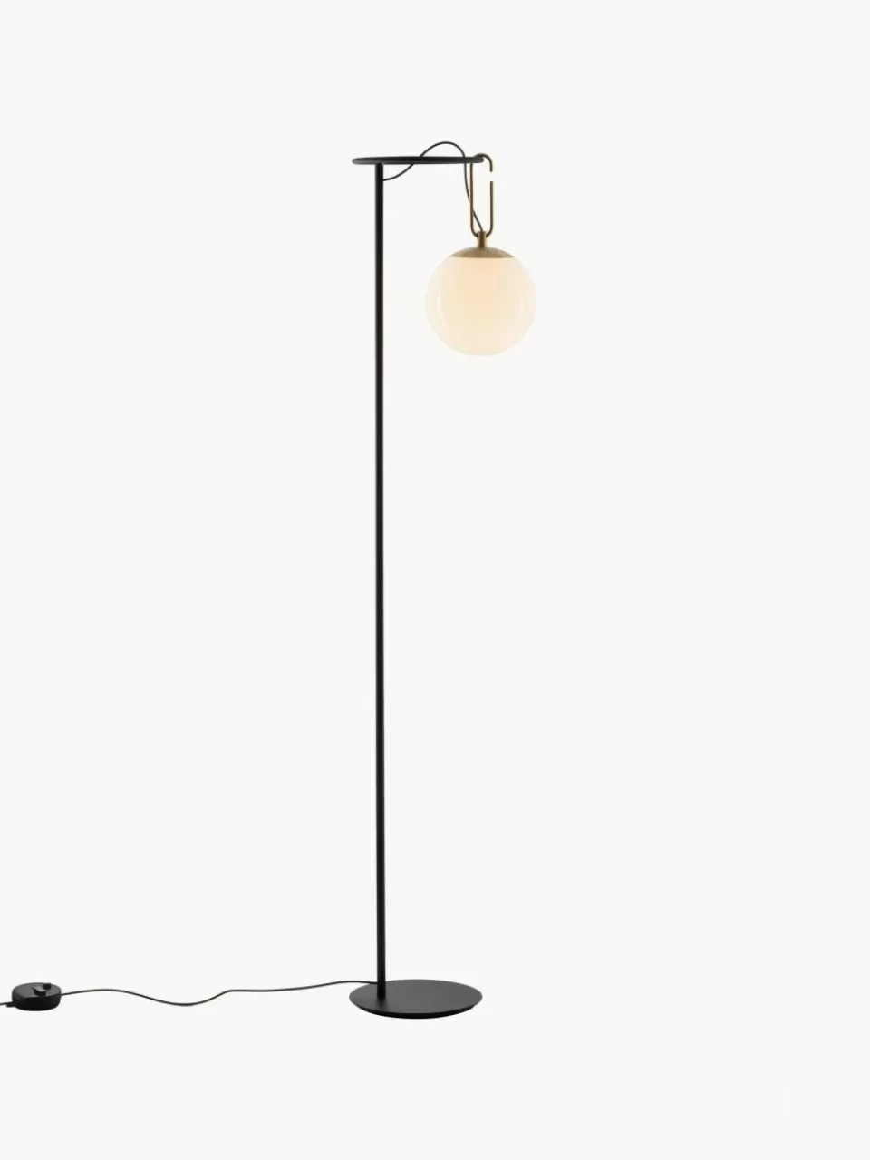 Artemide Grote leeslamp nh, mondgeblazen | Staande Lampen | Leeslampen