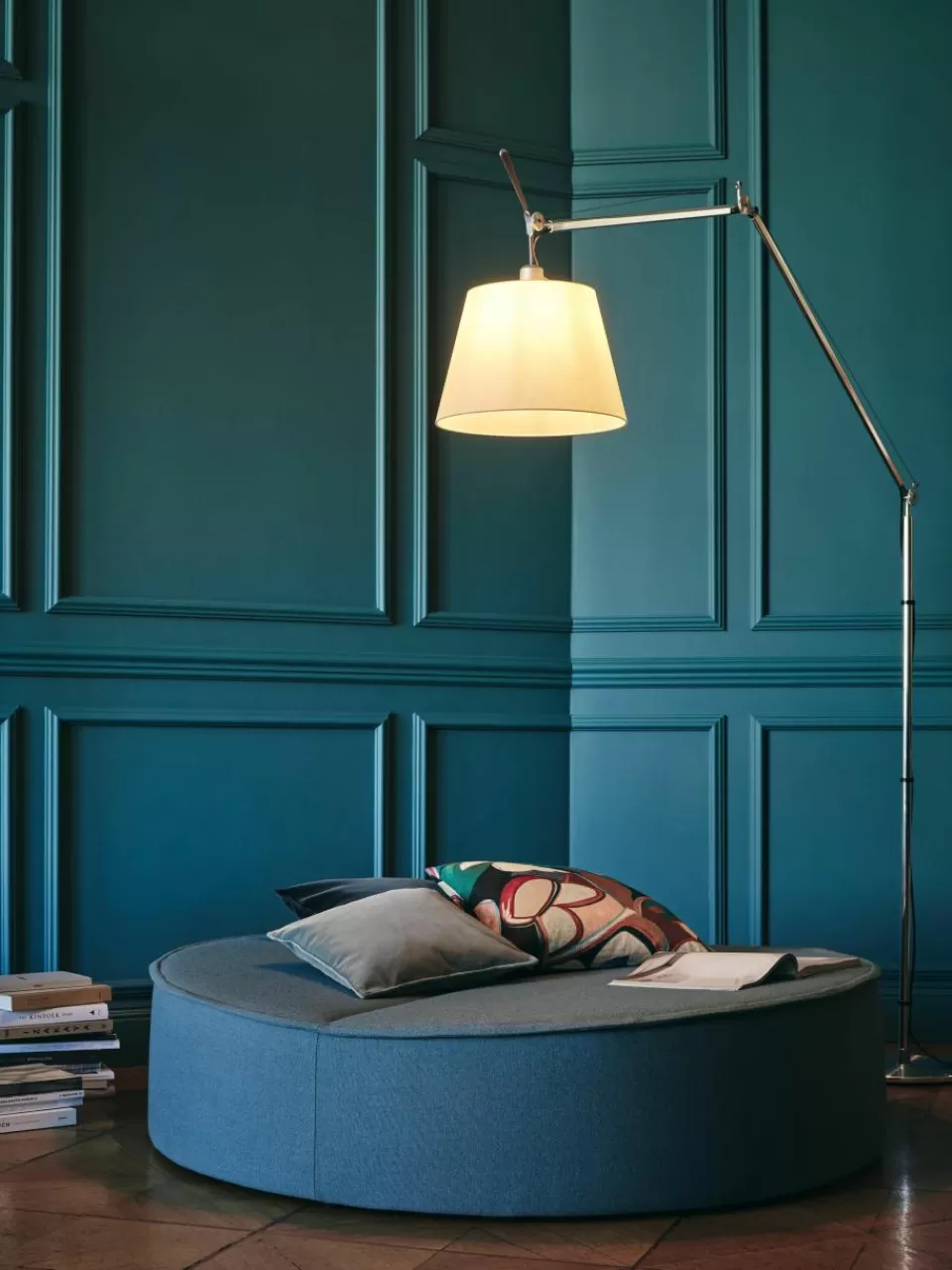 Artemide Grote verstelbare leeslamp Tolomeo Mega | Staande Lampen | Leeslampen