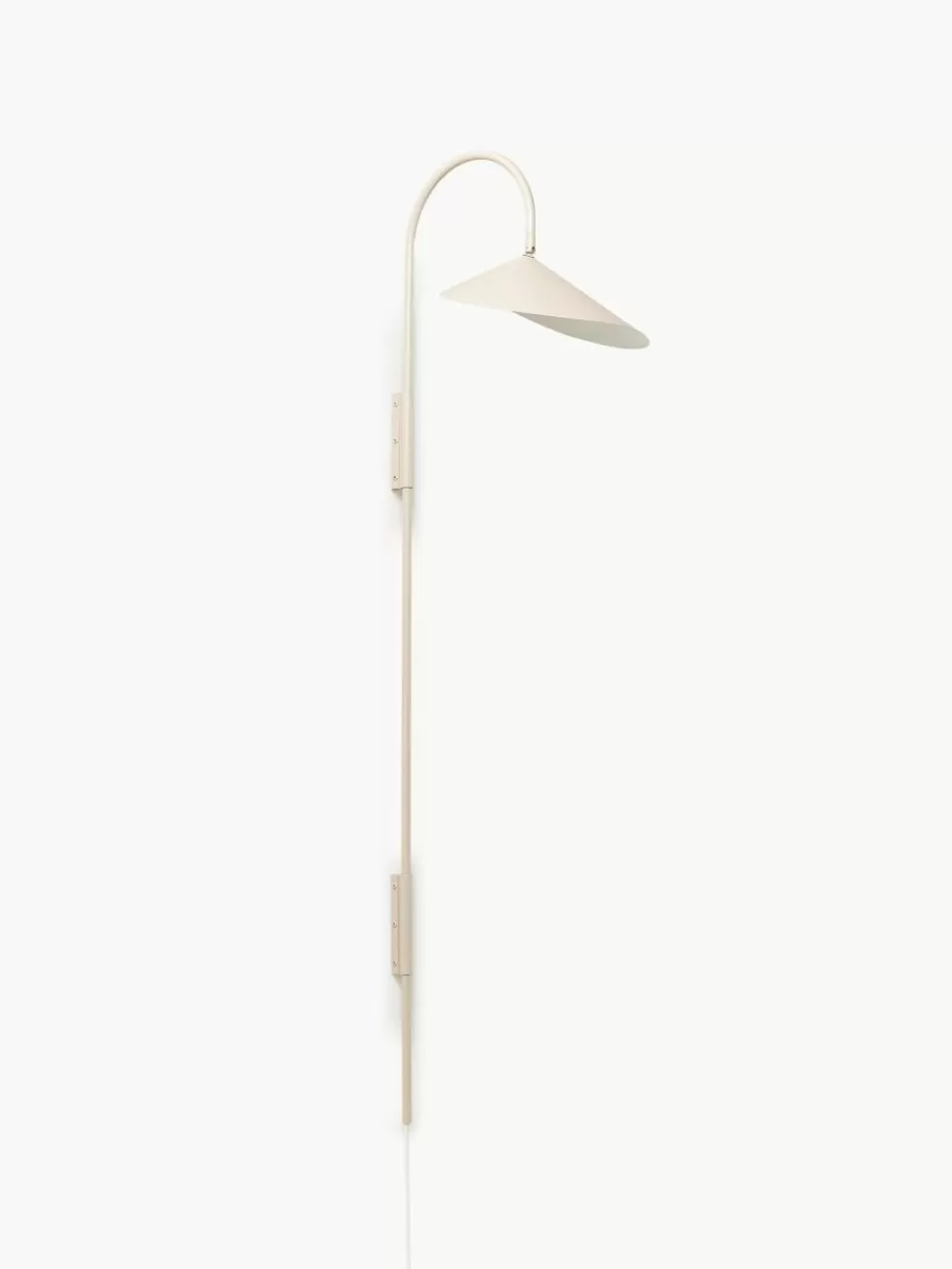 ferm LIVING Grote wandlamp Arum met stekker, verstelbaar | Wandlampen