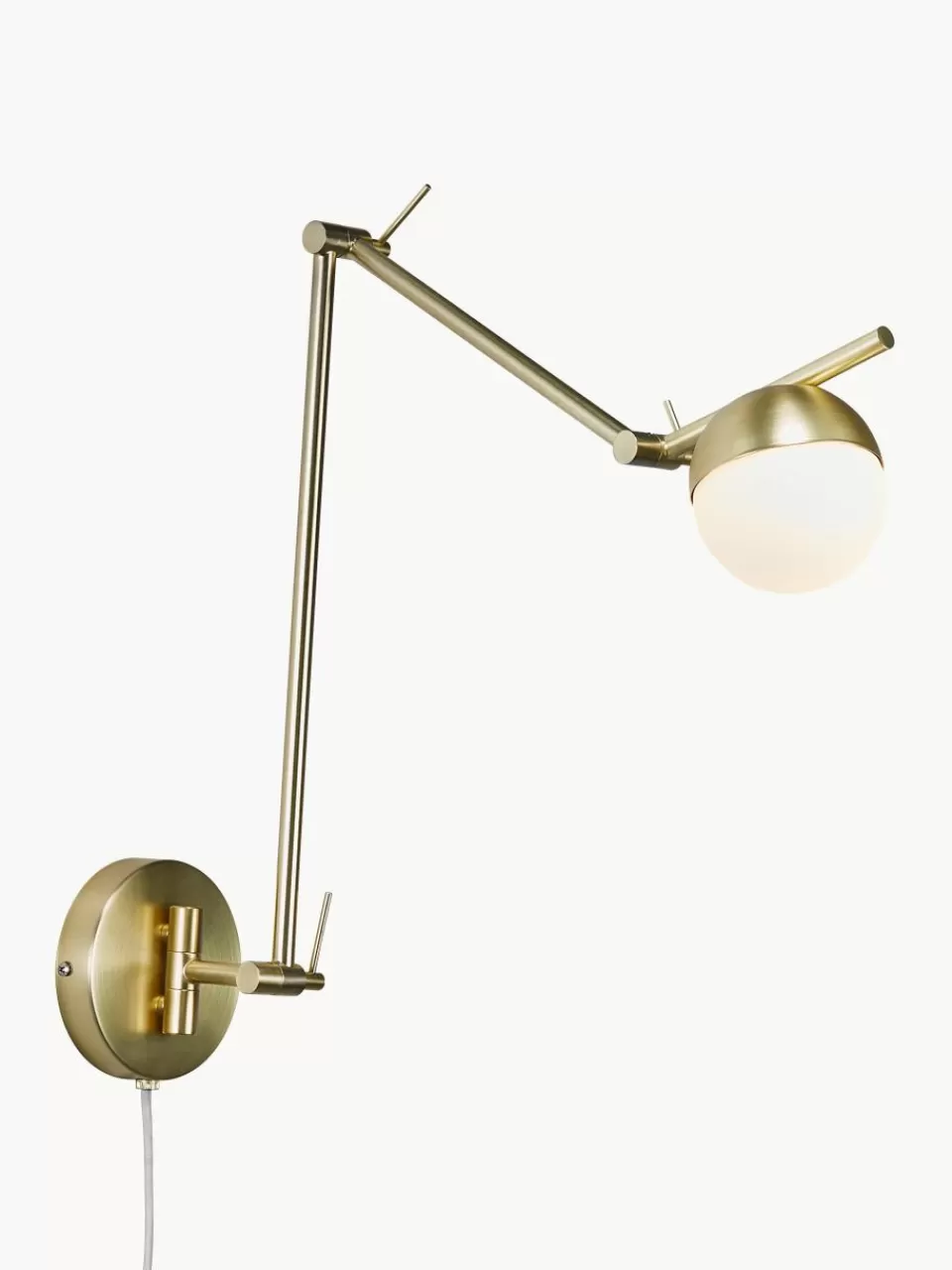 Westwing Grote wandlamp Cortina met stekker | Wandlampen