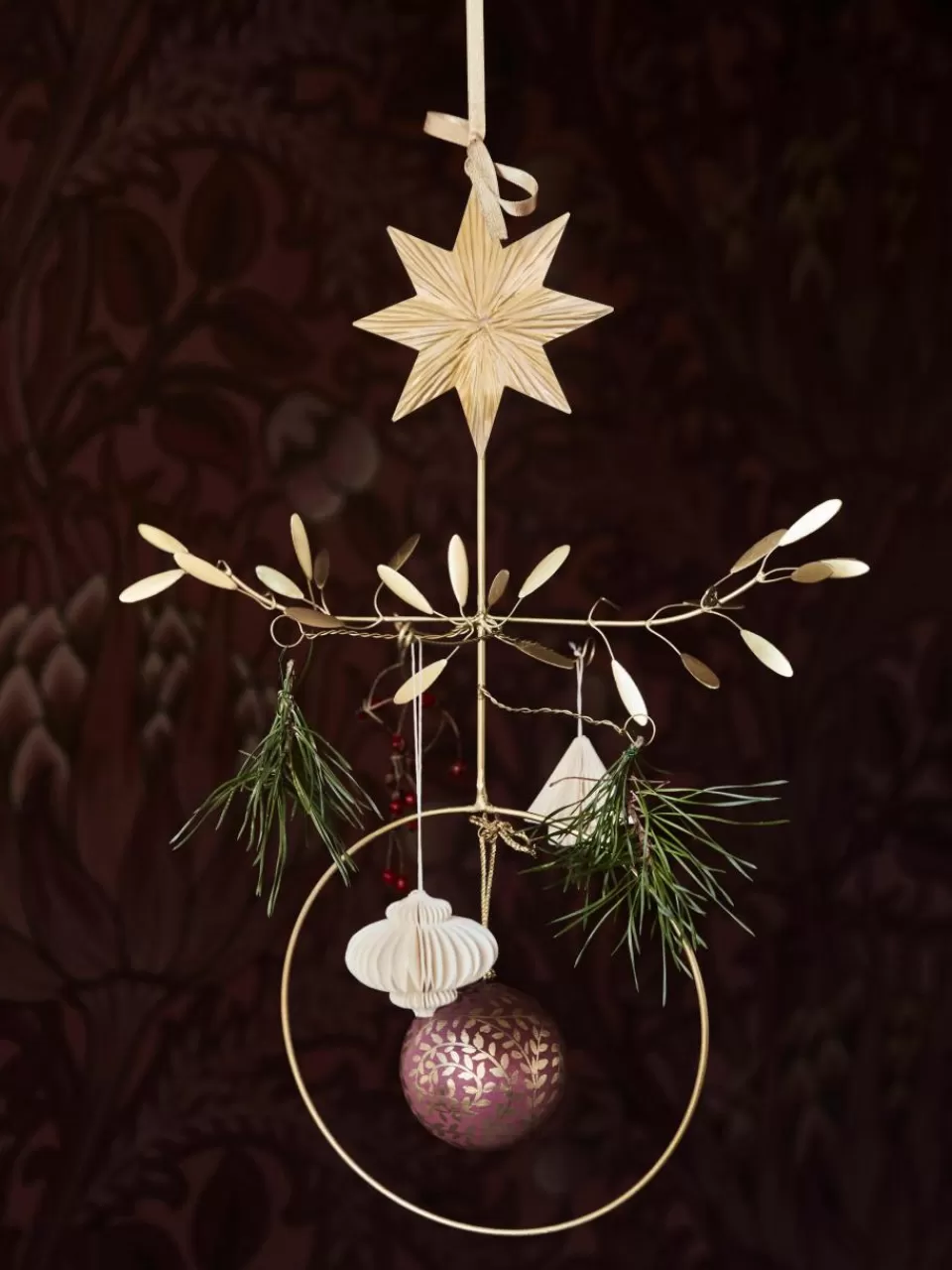 House Doctor Handgemaakte decoratieve hanger Star | Kerstversiering