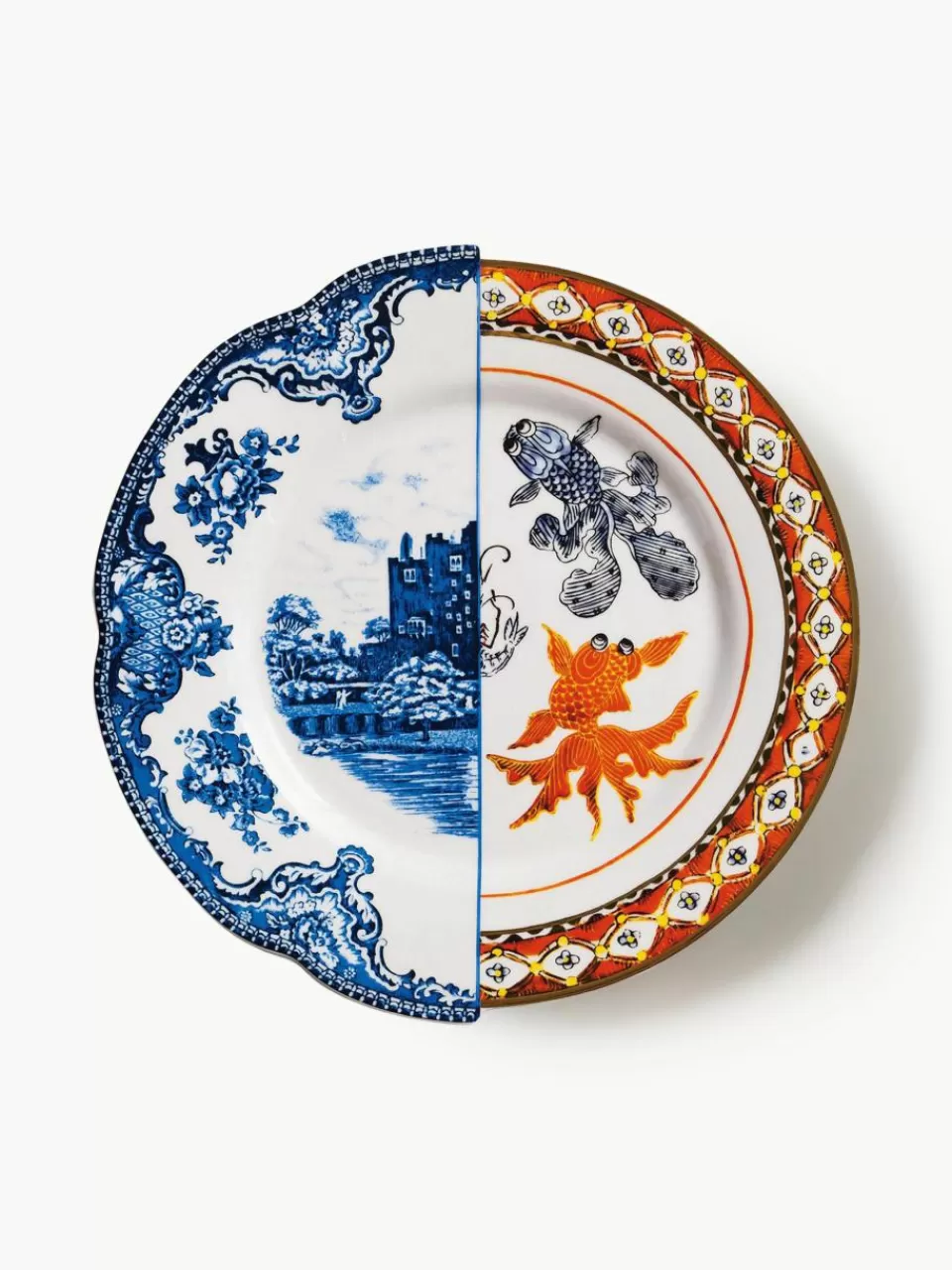 SELETTI Handgemaakte dinerbord Hybrid | Dinerborden | Servies