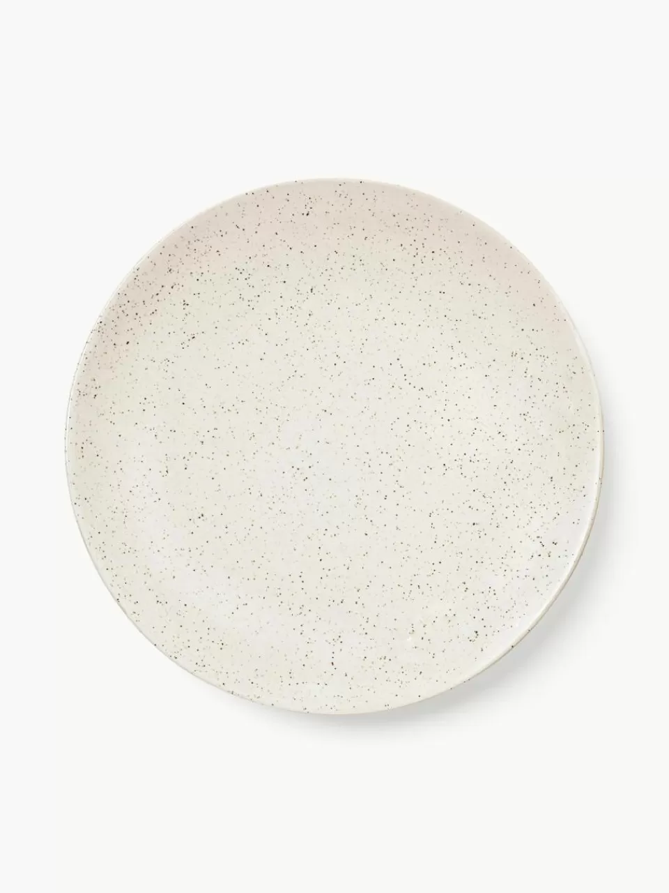 Broste Copenhagen Handgemaakte dinerbord Nordic Vanilla, 4 stuks | Servies | Dinerborden