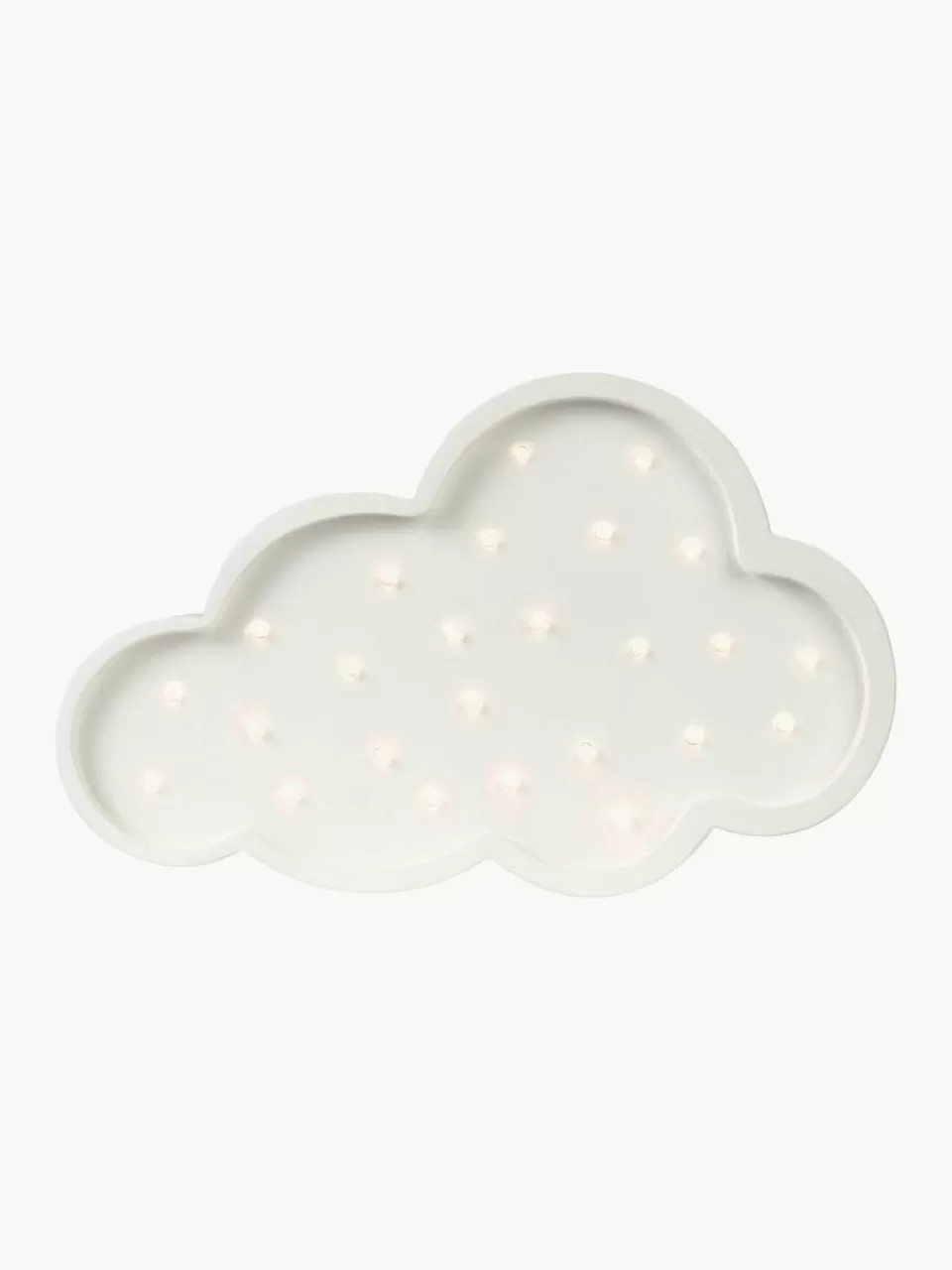 Little Lights Handgemaakte LED-kinderlamp Cloud met timerfunctie en afstandsbediening, dimbaar | Kinderlampen | Kinderlampen