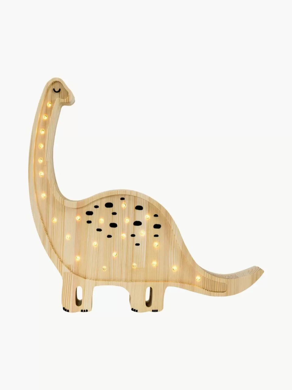 Little Lights Handgemaakte LED-kinderlamp Diplodocus met timerfunctie en afstandsbediening, dimbaar | Kinderlampen | Kinderlampen