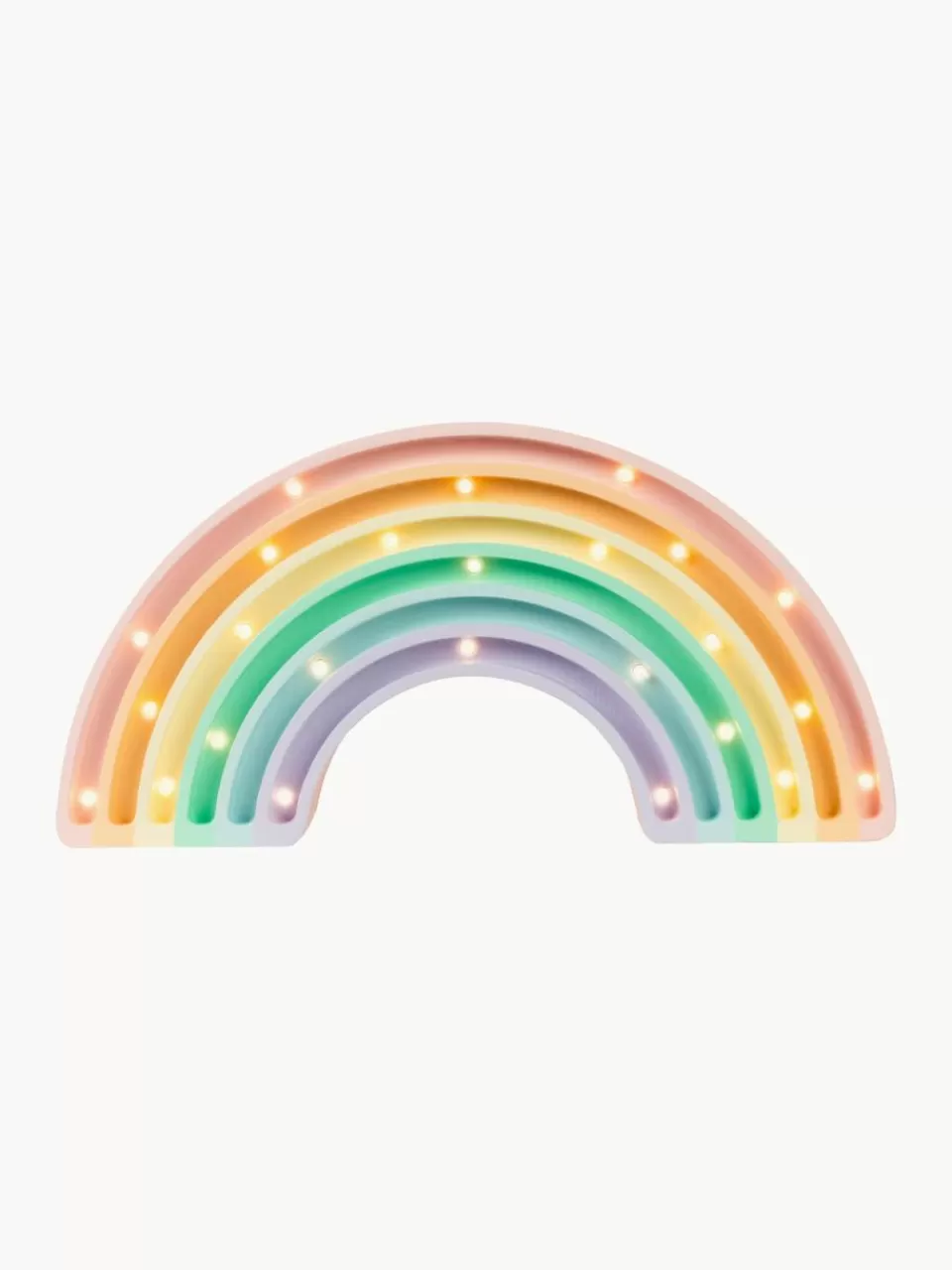 Little Lights Handgemaakte LED-kinderlamp Rainbow met timerfunctie en afstandsbediening, dimbaar | Kinderlampen | Kinderlampen