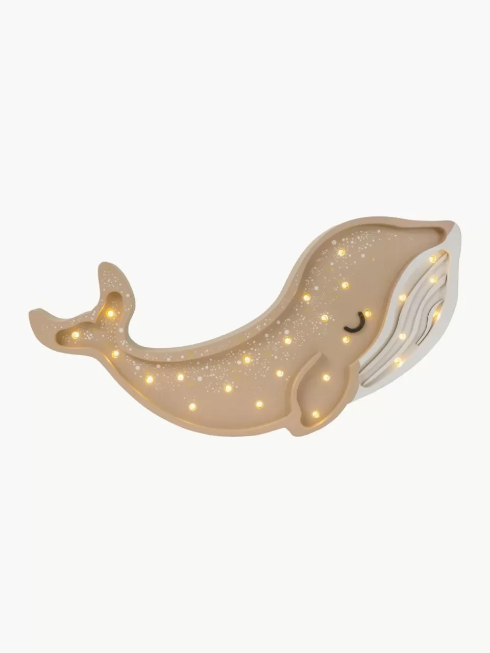 Little Lights Handgemaakte LED-kinderlamp Whale met timerfunctie en afstandsbediening, dimbaar | Kinderlampen | Kinderlampen