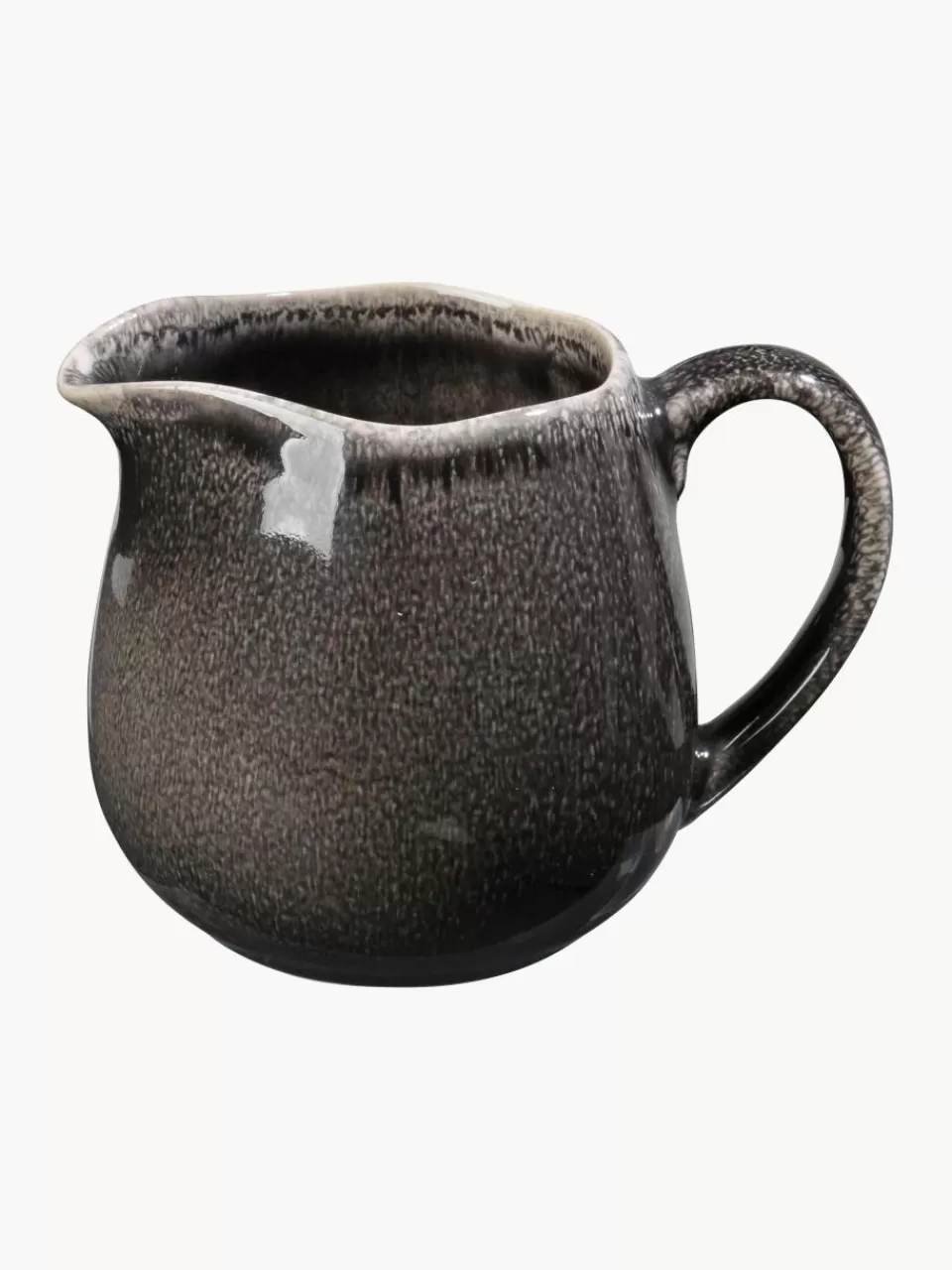 Broste Copenhagen Handgemaakte melkkan Nordic Coal, 300 ml | Melkkannen & Suikerpotjes | Servies