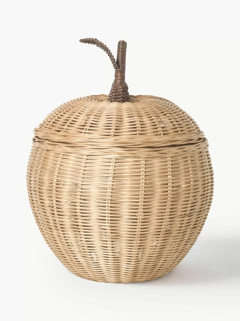 ferm LIVING Kids Handgemaakte opbergmand Apple van rotan | Speelgoed Opbergen | Speelgoed Opbergen