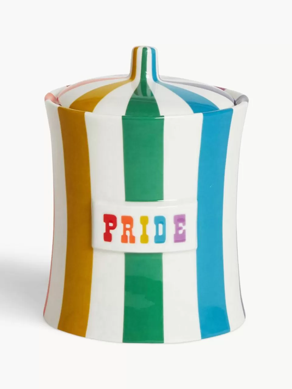 Jonathan Adler Handgemaakte opbergpot Vice Pride | Keuken Opbergers | Voorraadbussen