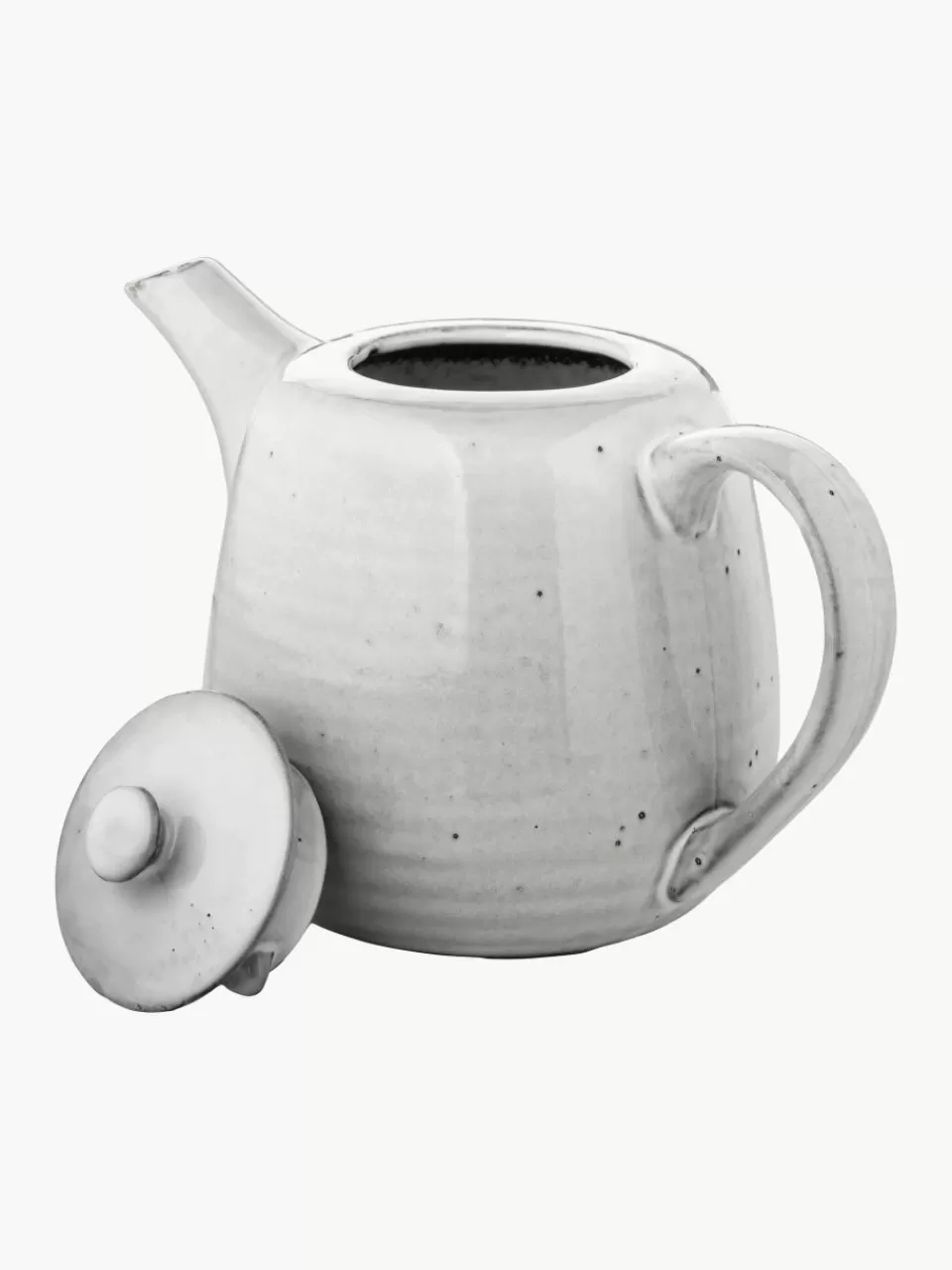 Broste Copenhagen Handgemaakte theepot Nordic Sand, 1.3 L | Servies | Theepotten