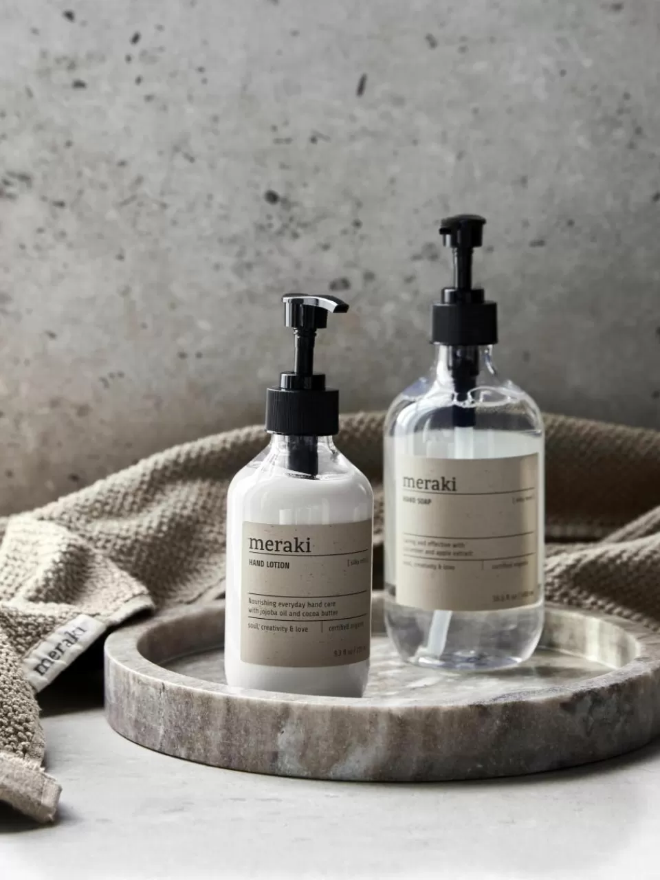 Meraki Handlotion Silky Mist (witte citrusbloesems & zoete citrusvruchten) | Decoratie