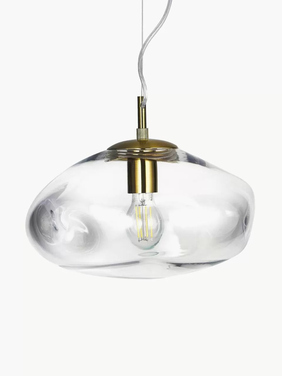 Westwing Collection Hanglamp Amora van glas | Hanglampen | Hanglampen